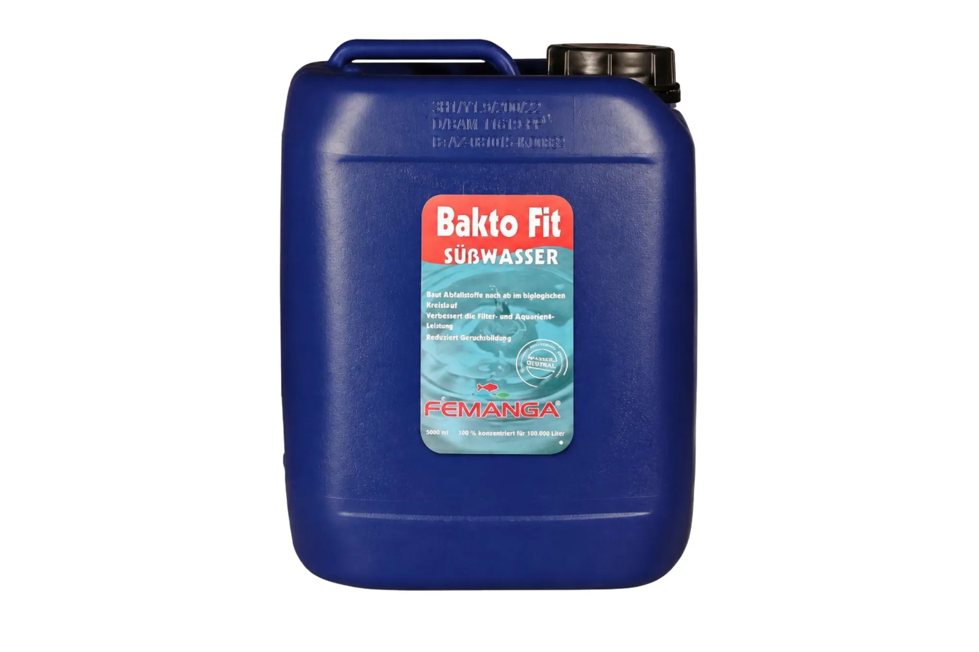 Femanga Bakto Fit Süßwasser 5000 ml – KI-generierte Abbildung aus Produktreferenz