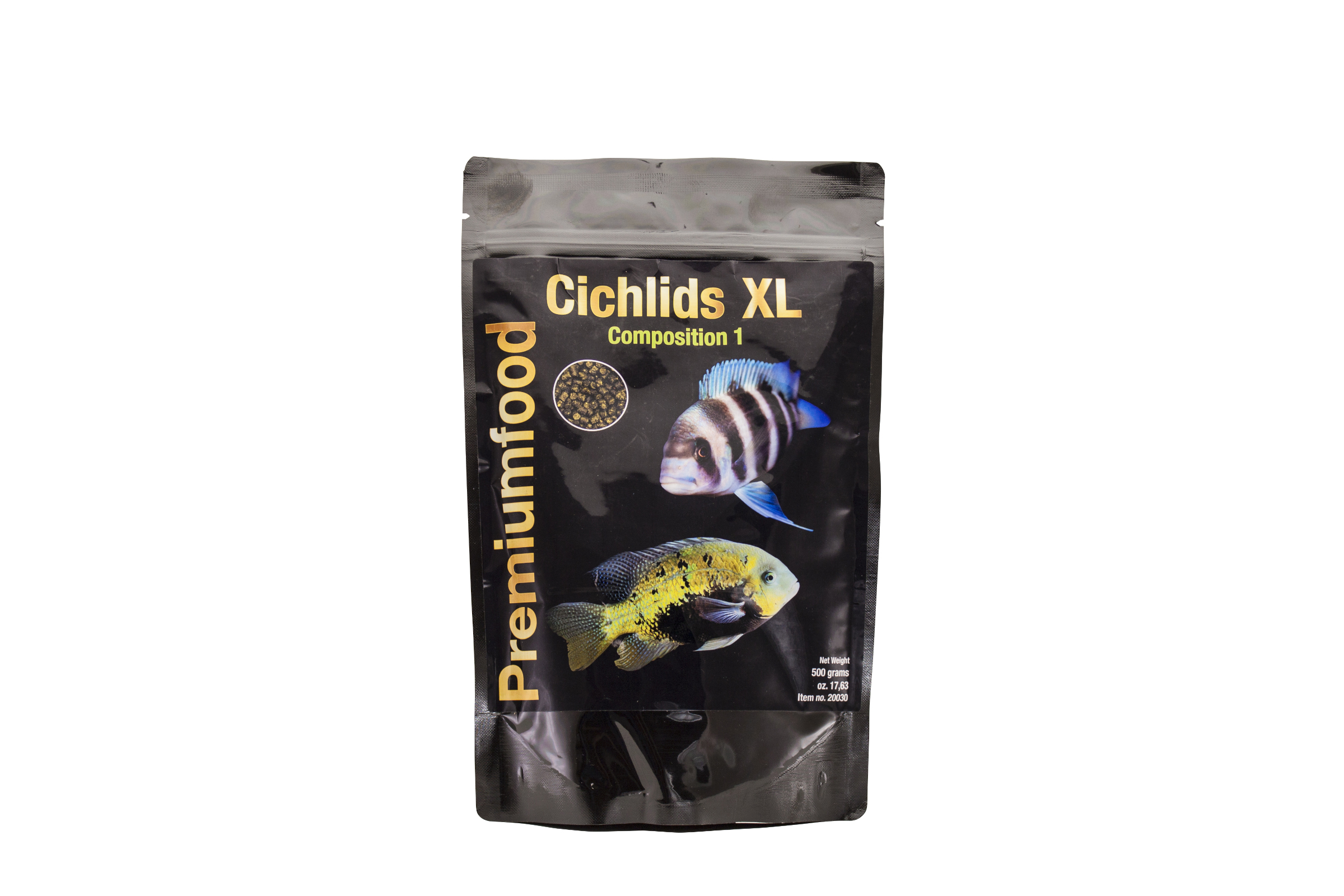 Discusfood Cichlids XL Premium Granulat Composition 1, 500 g