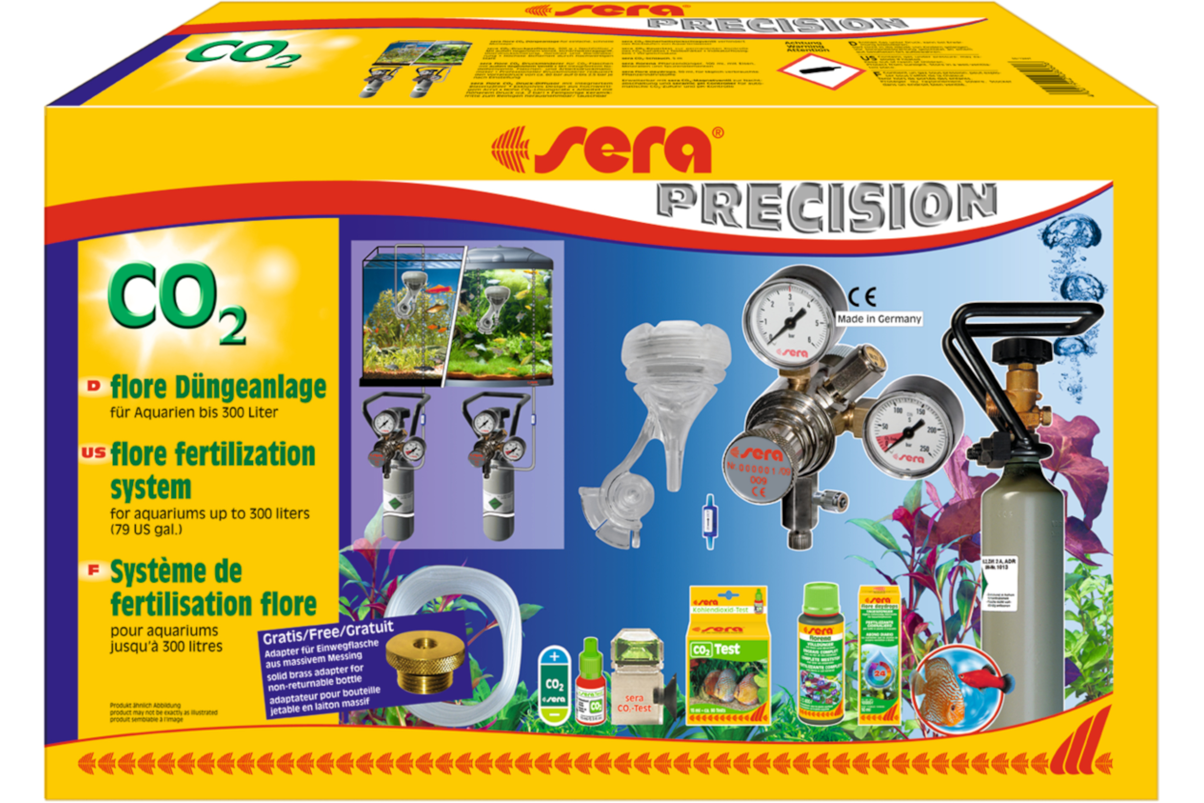 Sera flore CO2 Düngeanlage