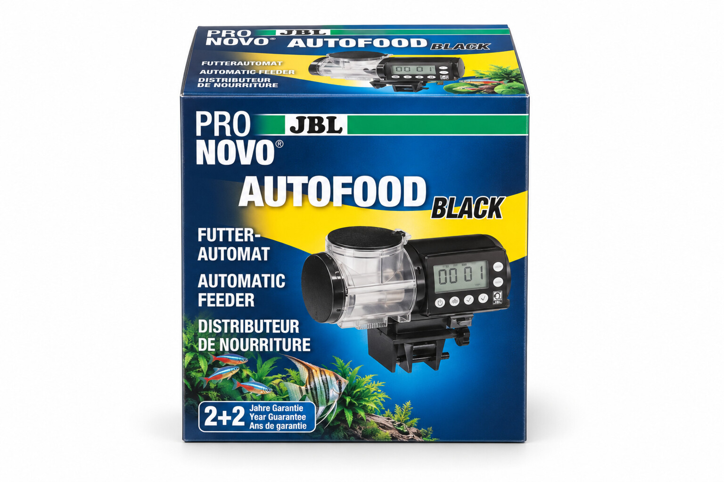 JBL PRONOVO AUTOFOOD BLACK – KI-generiertes Produktbild