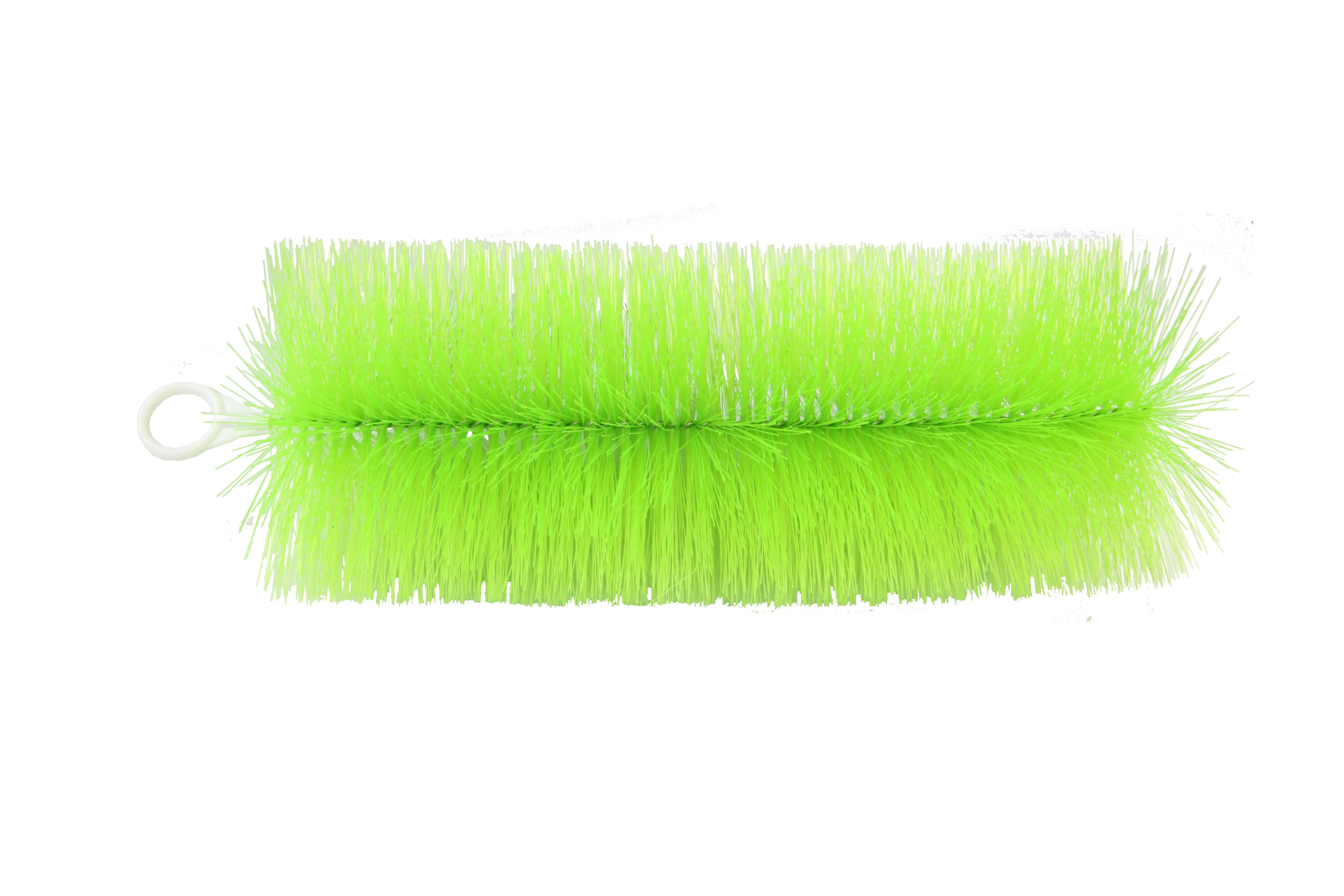 Grüne OSAGA Filterbürste in X‑Form für Teichfilter, dichtes Faserpaket zur Vergrößerung der Oberfläche für nützliche Bakterien; erhältlich in 6 Größen