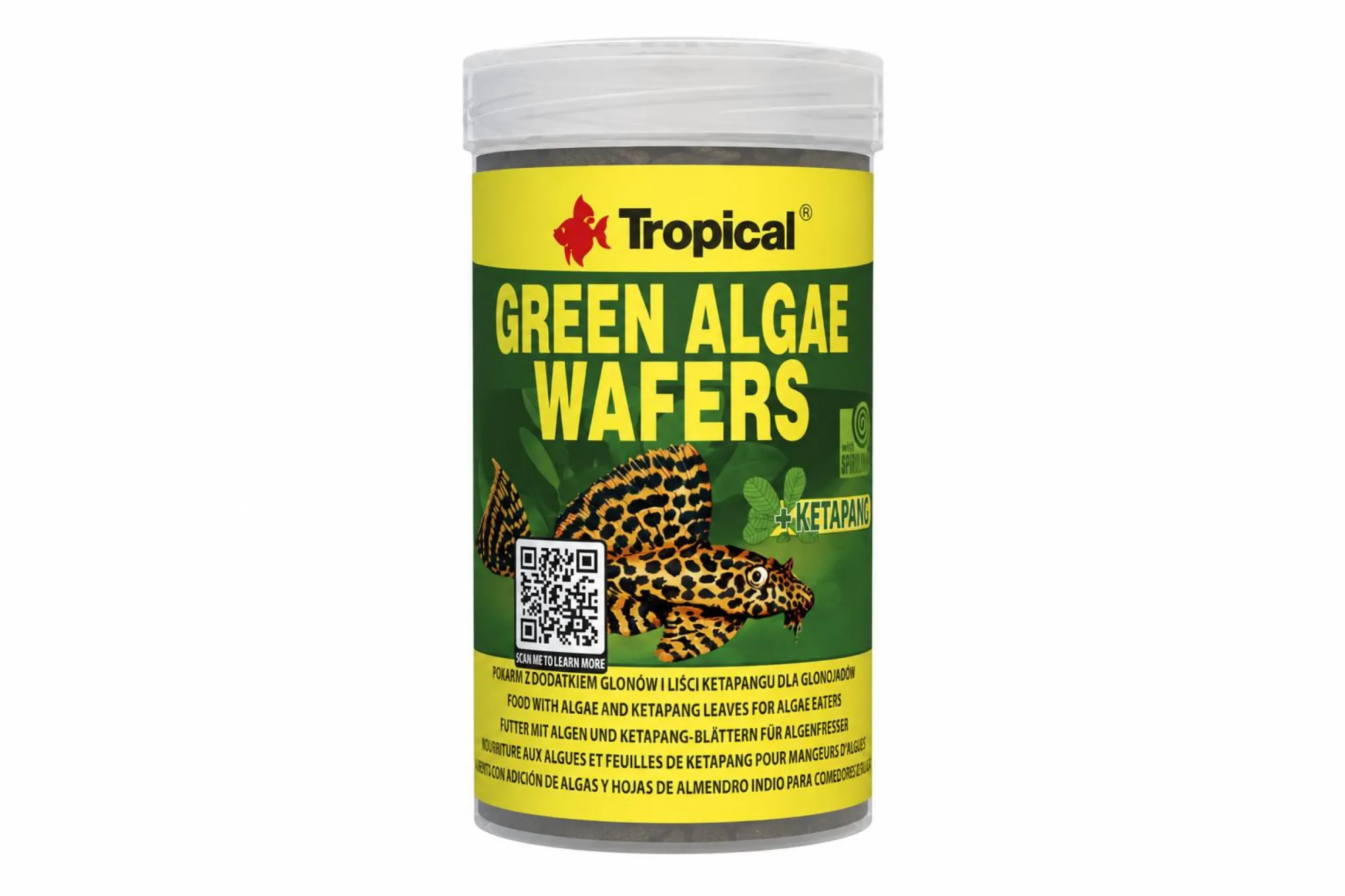Tropical GREEN ALGAE WAFERS 100 ml – KI-generierte Abbildung aus Produktreferenz
