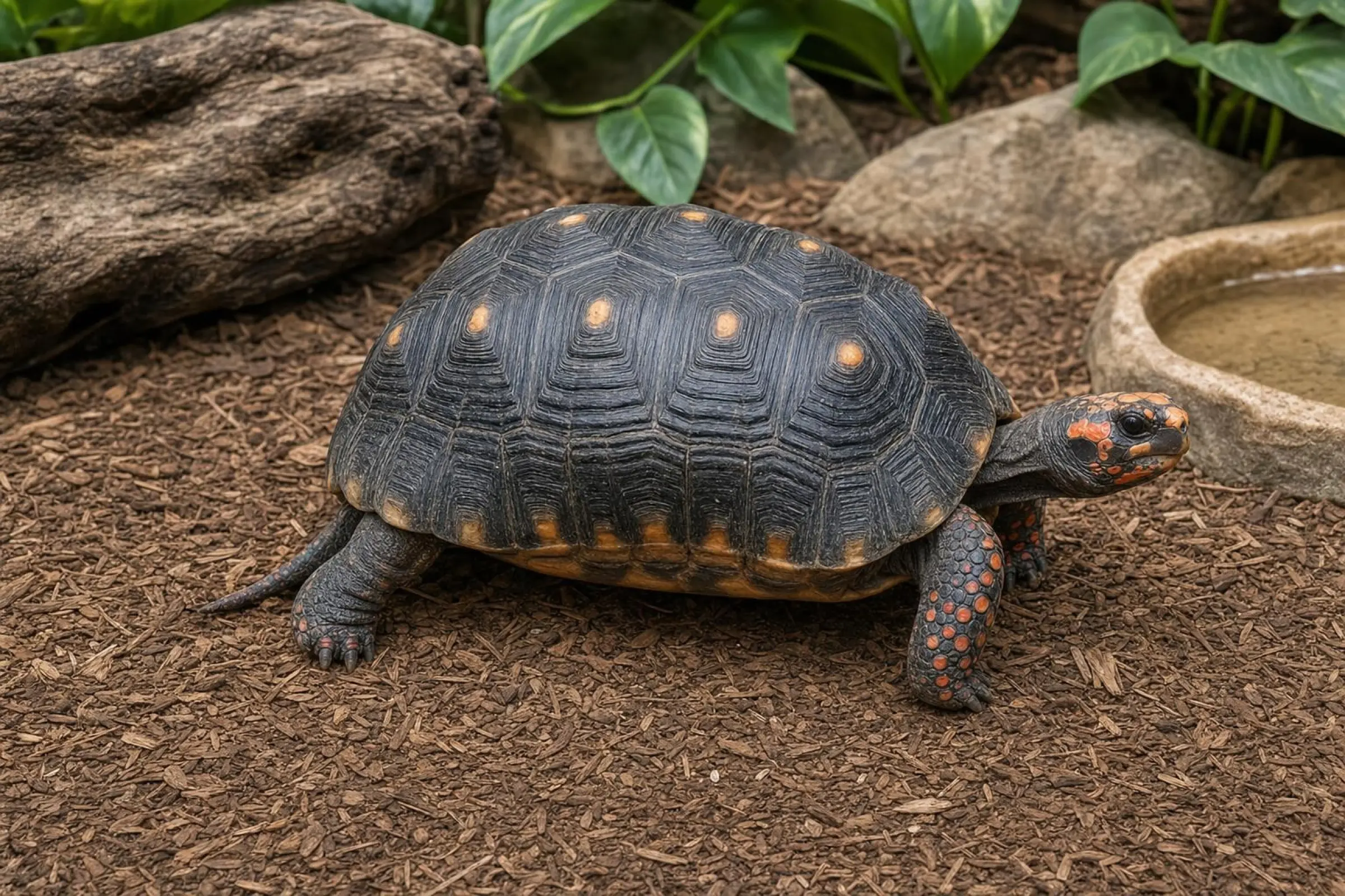 Köhlerschildkröte, Chelonoidis carbonarius