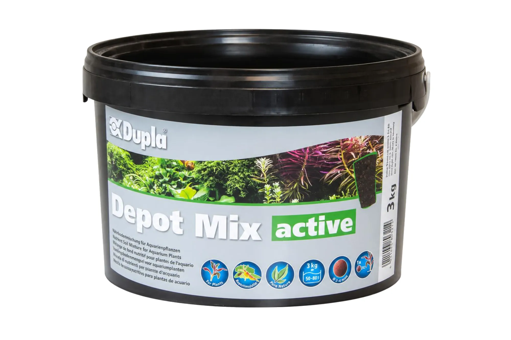 Dupla Depot Mix active 3 kg – KI-generierte Abbildung aus Produktreferenz