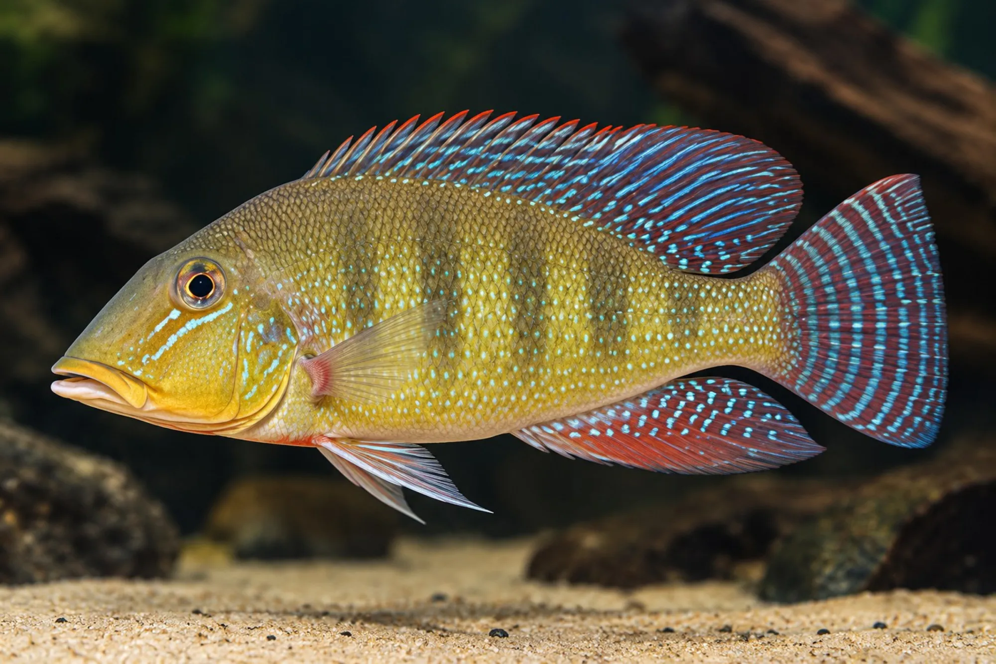 Xingú-Stromschnellencichlide, Retroculus xinguensis