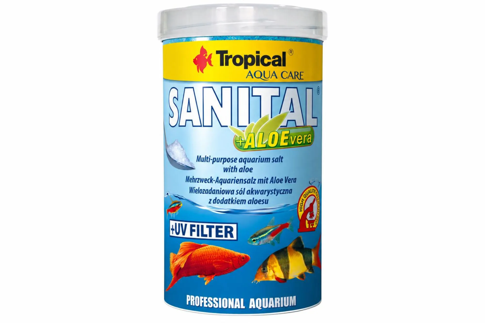 Tropical SANITAL + Aloevera 500 ml – KI-generierte Abbildung aus Produktreferenz