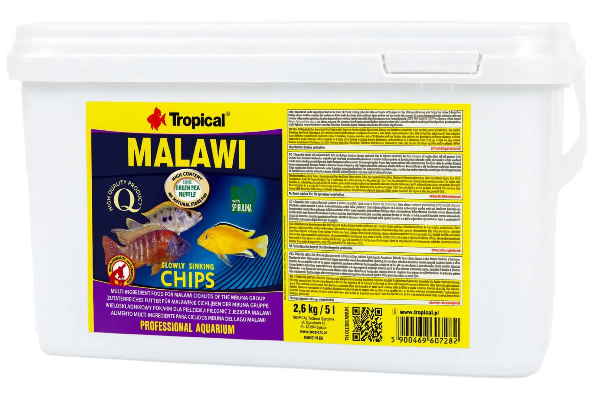 Tropical Malawi Chips 5 l – KI-generierte Abbildung aus Produktreferenz
