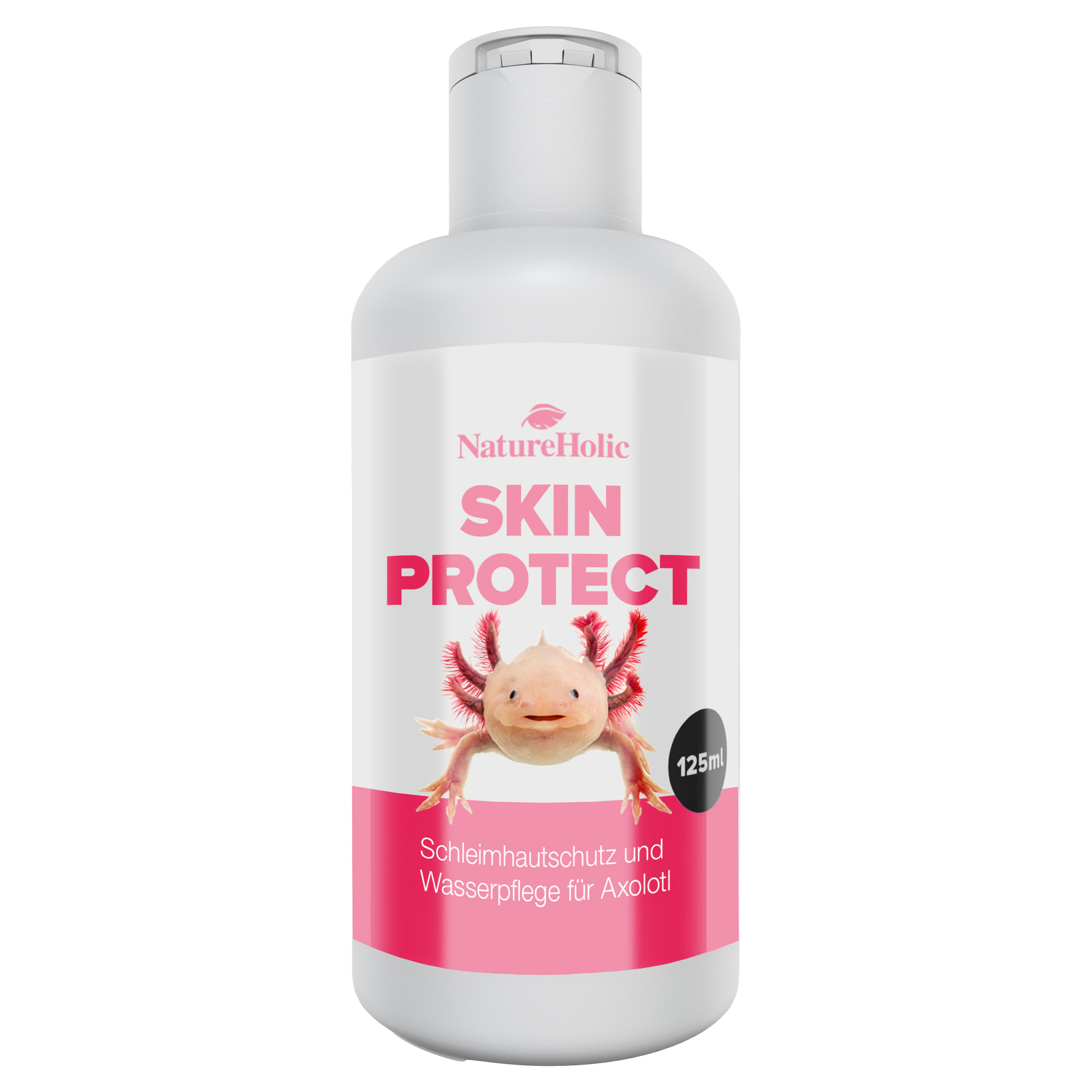 NatureHolic Axolotl Skin Protect, Schleimhautschutz & Hautpflege für Axolotl, 125 ml