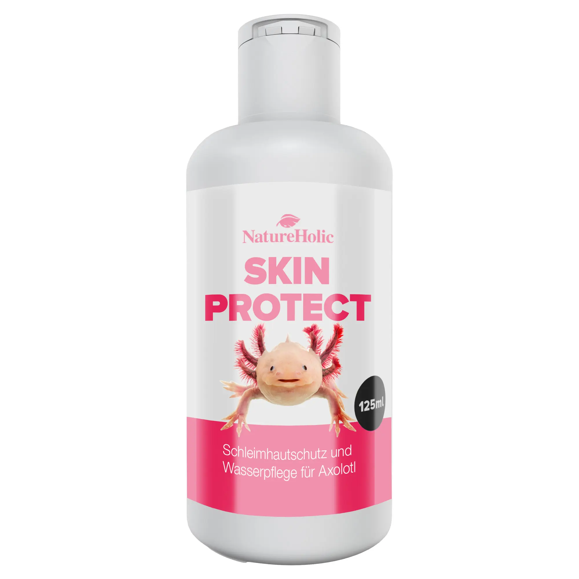 NatureHolic Axolotl Skin Protect, Schleimhautschutz & Hautpflege für Axolotl, 125 ml