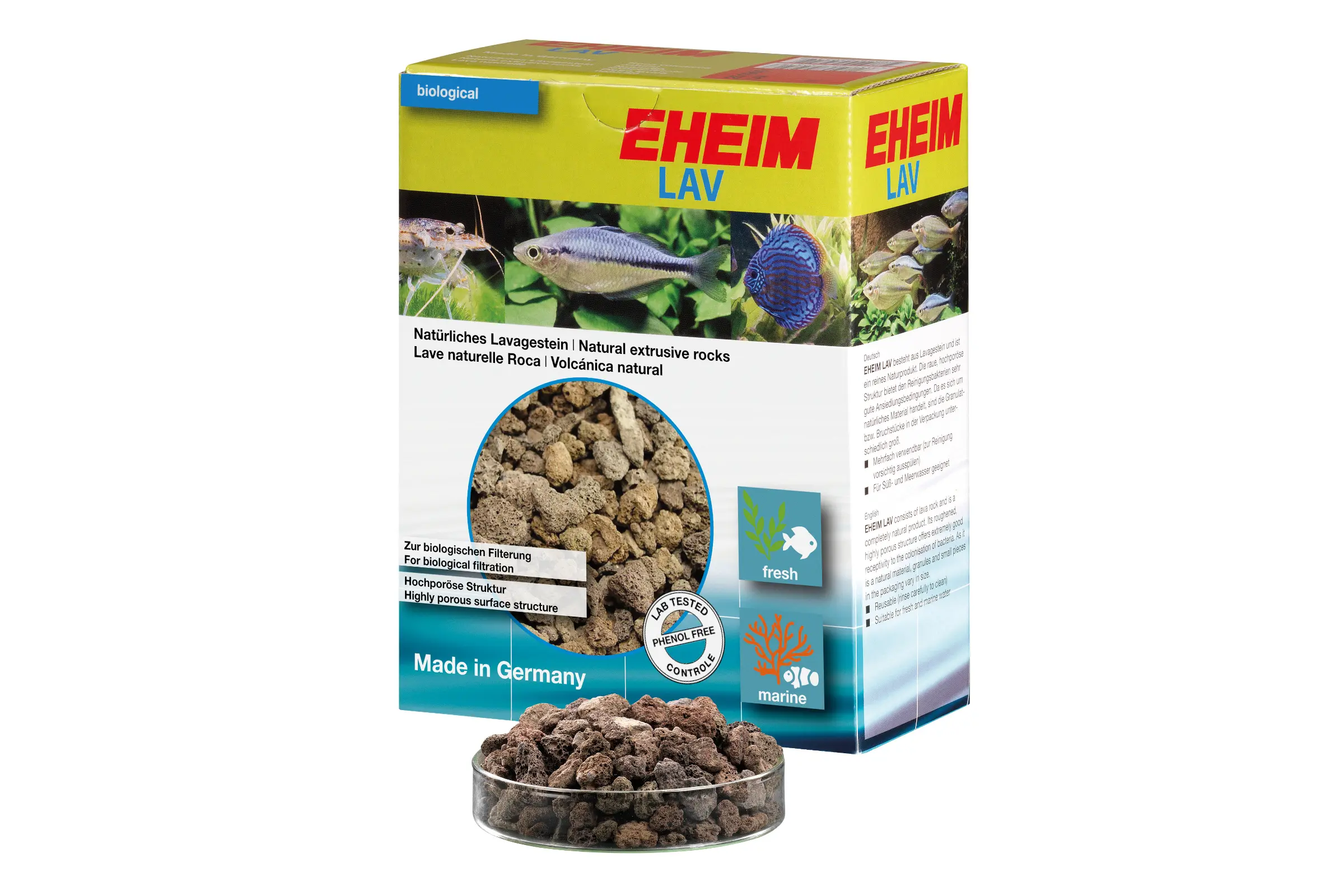 Eheim LAV 1 Liter Lavagestein