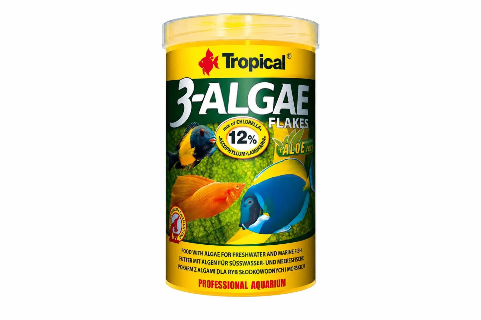 Tropical 3-Algae Flakes 250 ml – KI-generierte Abbildung aus Produktreferenz