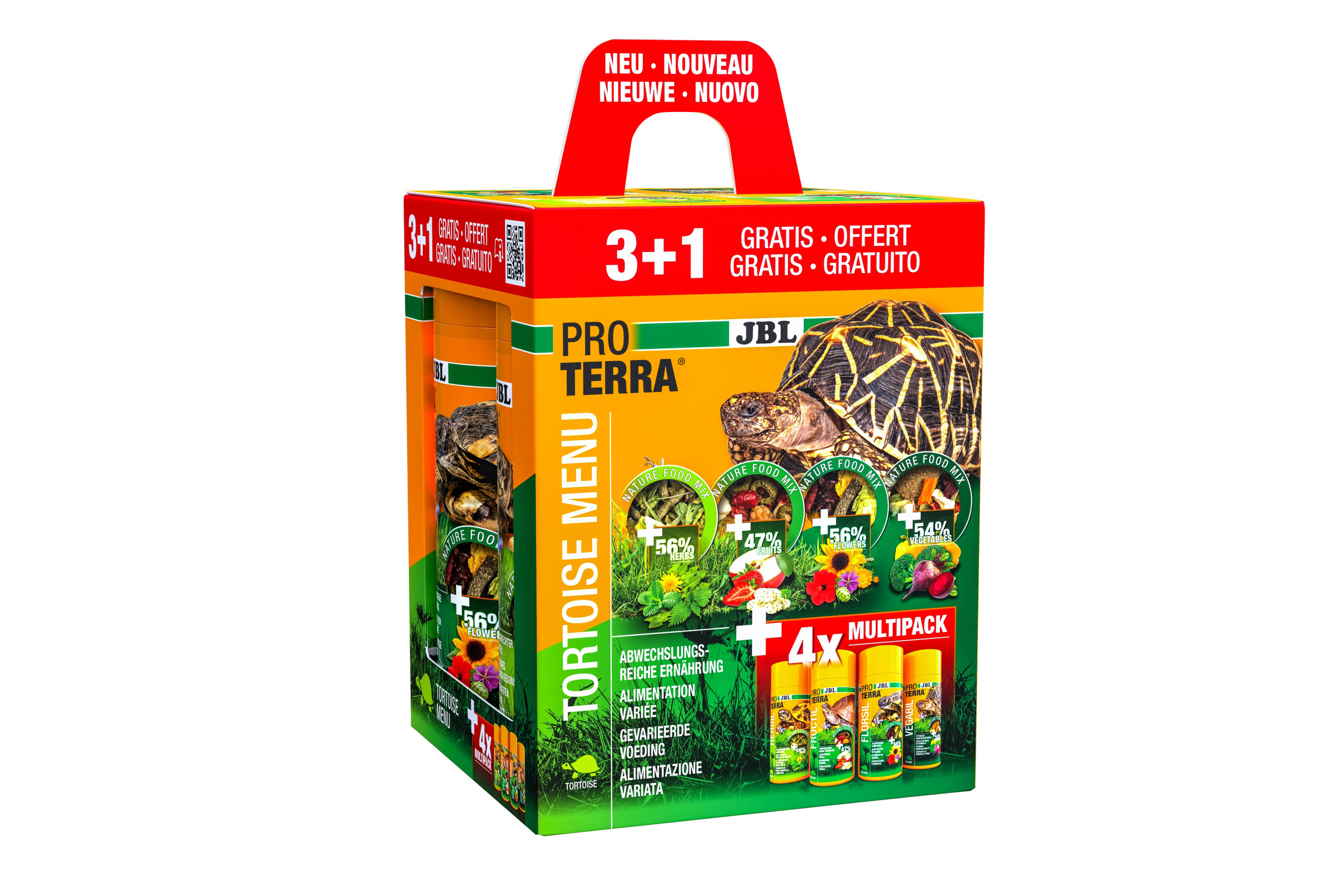 JBL PROTERRA TORTOISE Menu 250ml 3+1 – JBL-Herstellerbild