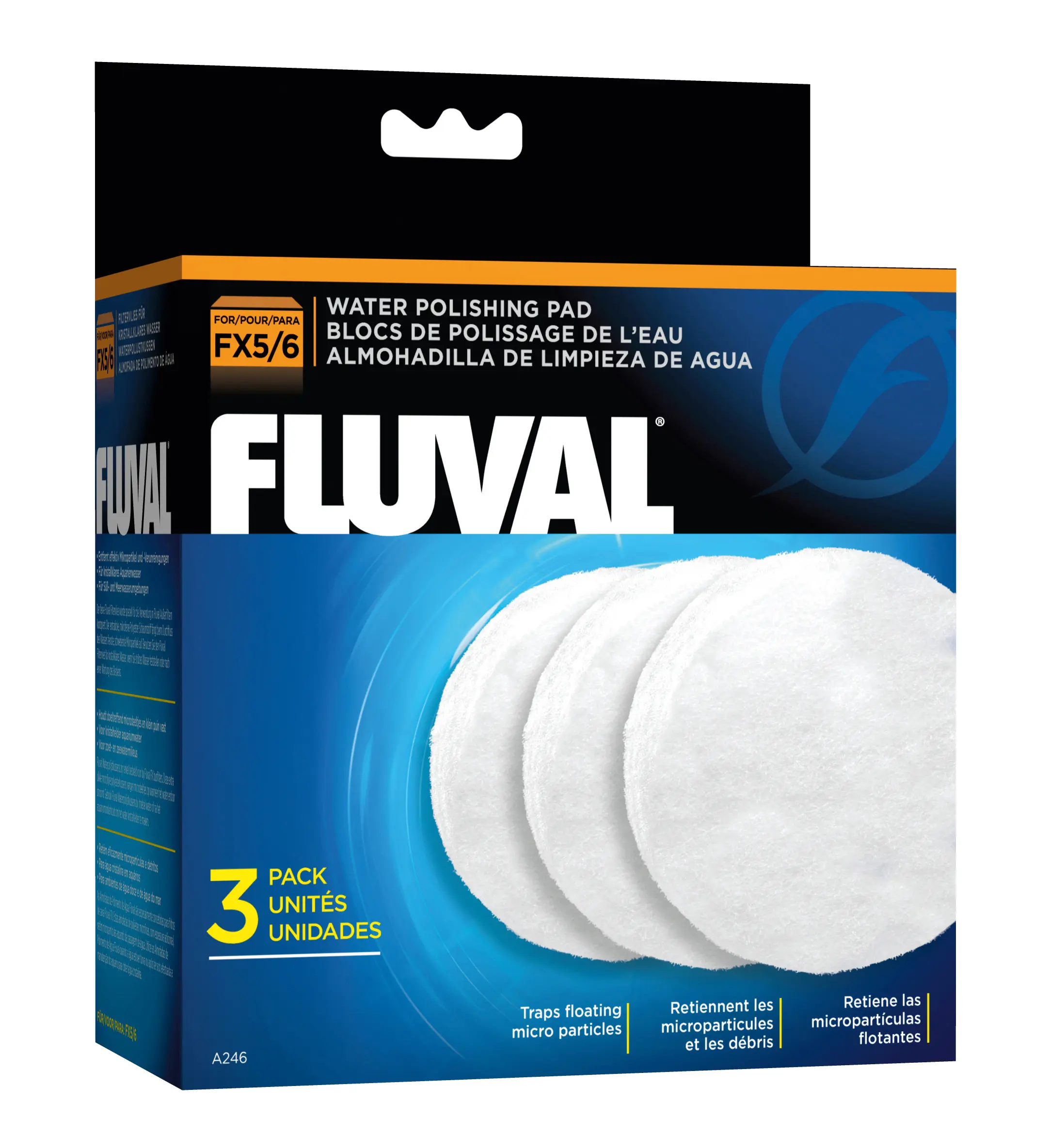 Fluval Feinfilter-Vlies 3er-Pack FX5/6
