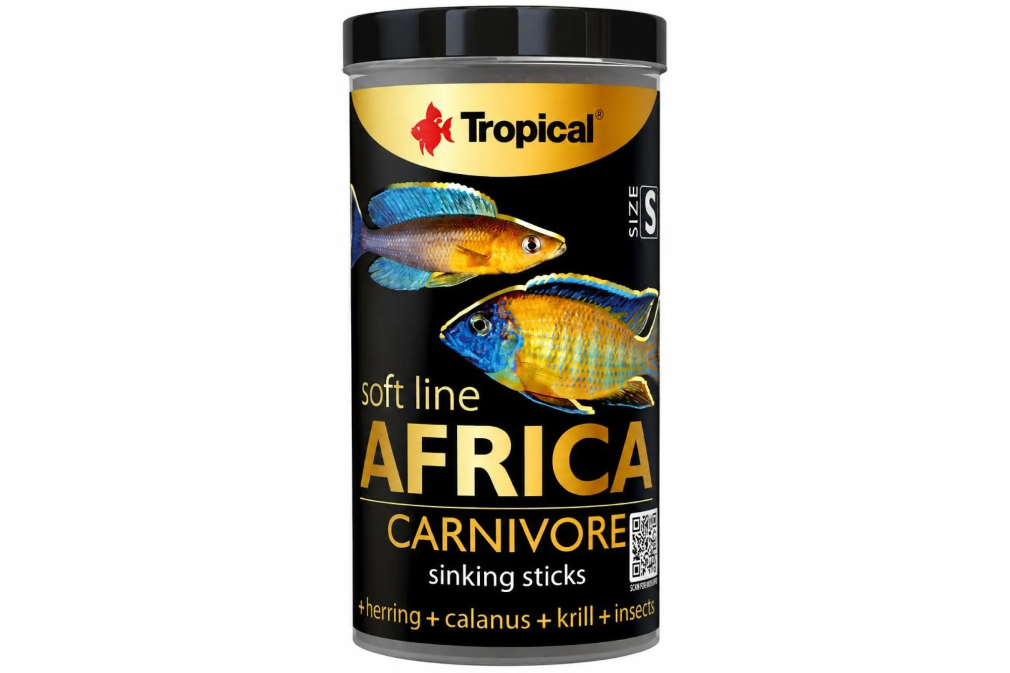 Tropical Soft Line Africa Carnivore S 100 ml – KI-generierte Abbildung aus Produktreferenz