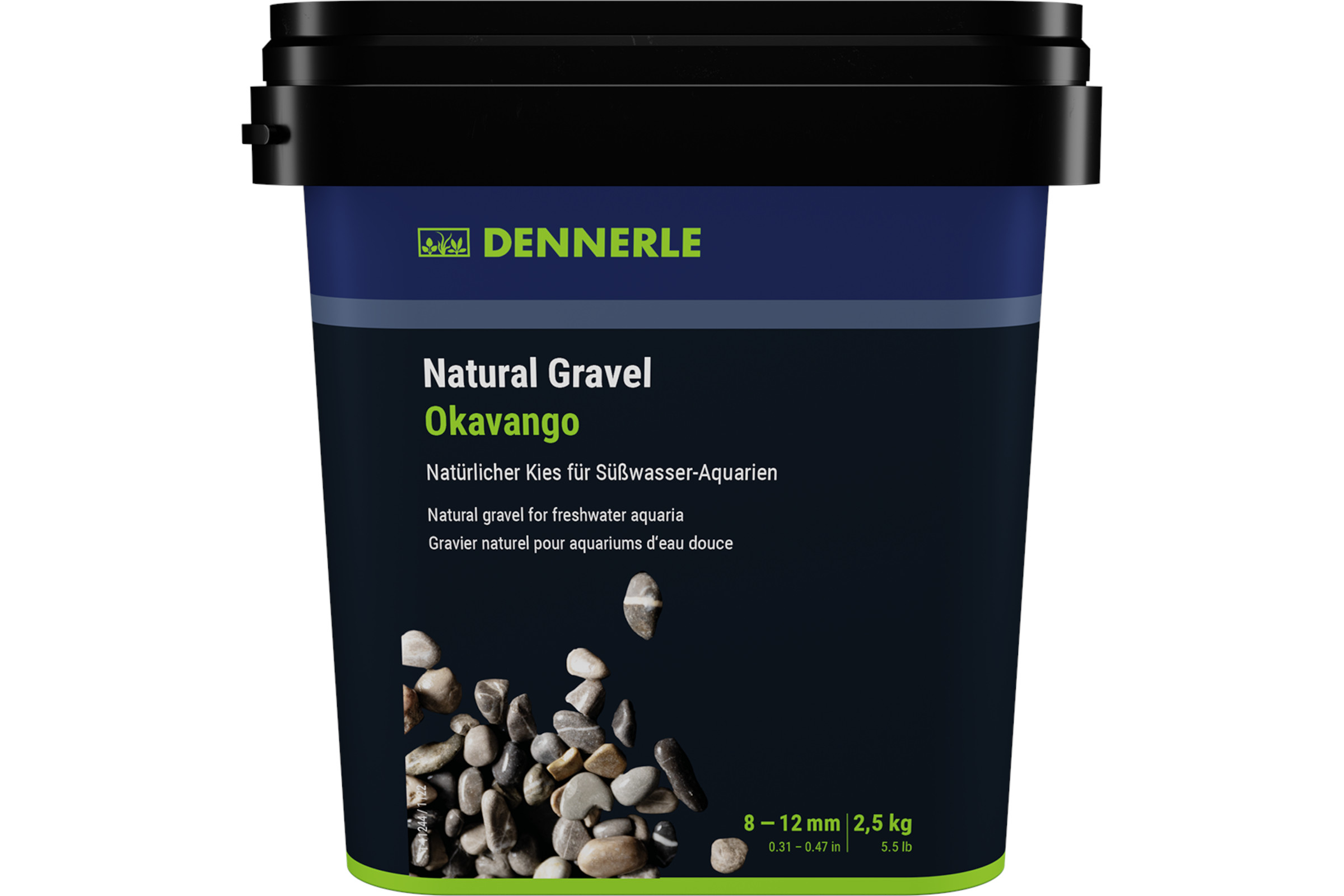 Dennerle Natural Gravel Okavango grob, 8 - 12 mm