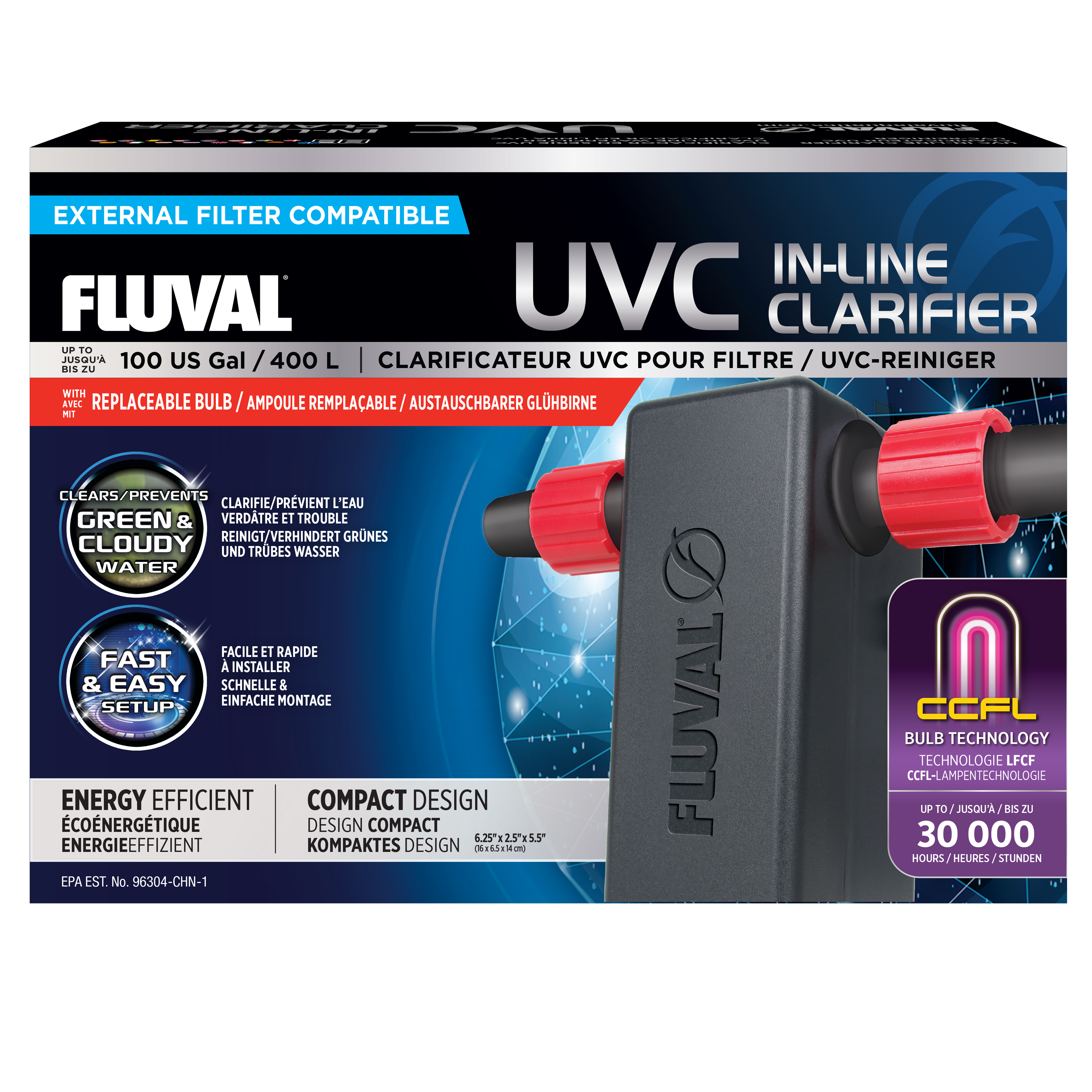 Fluval 3W CCFL UVC-Klärer