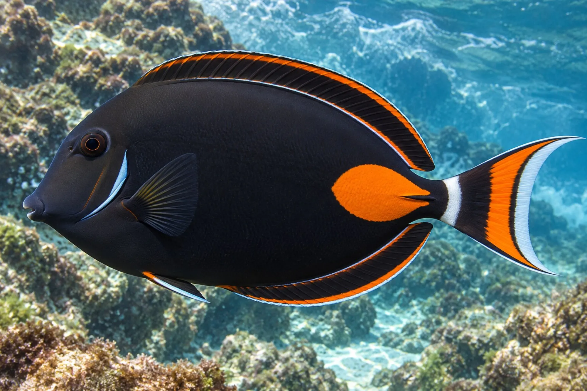 Achilles-Doktorfisch, Acanthurus achilles