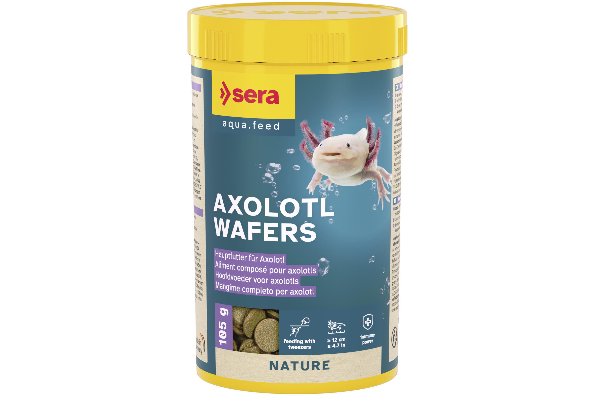 sera Axolotl Wafers 250 ml (100 g)