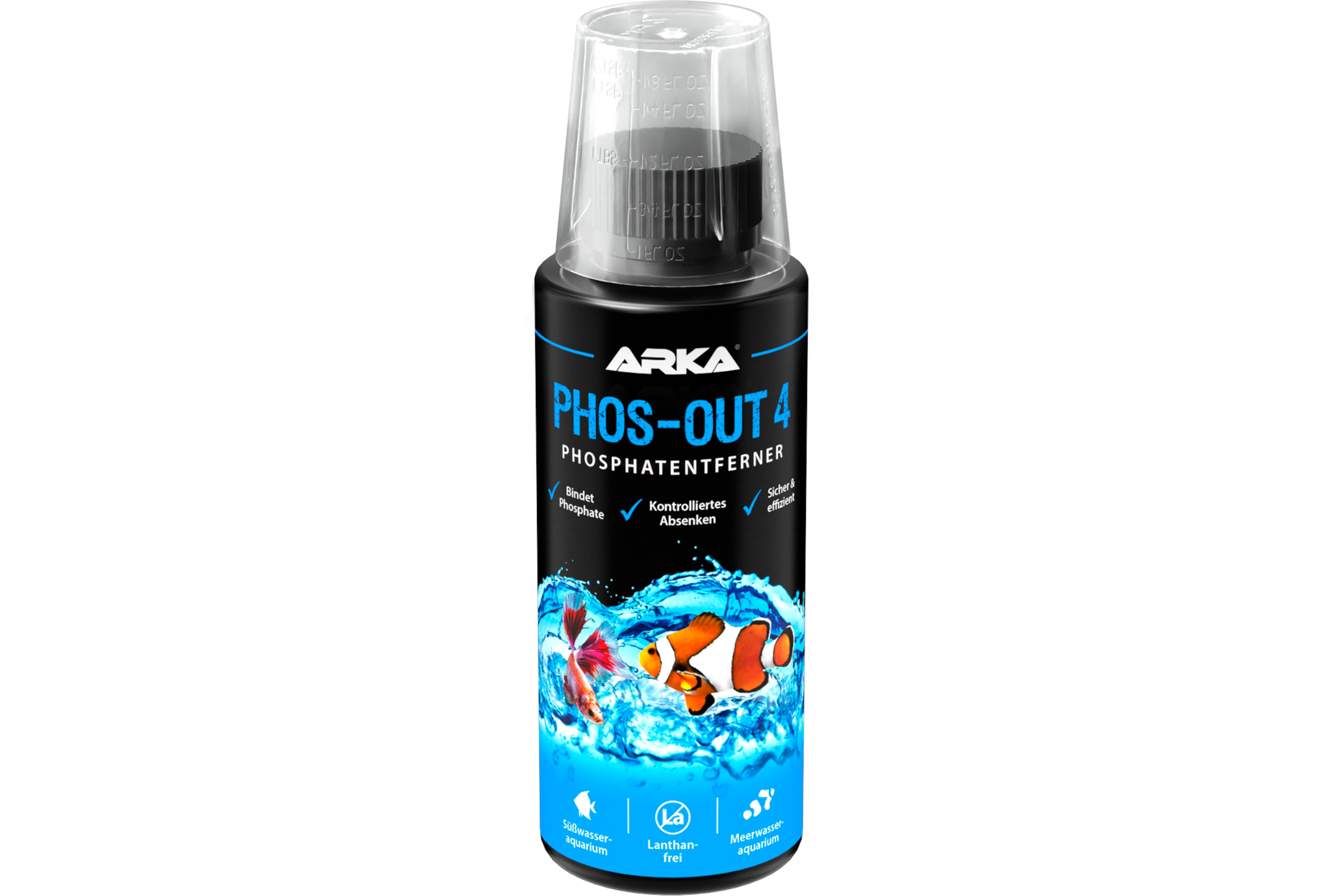 ARKA Phos‑Out 4 (flüssig), Phosphatentferner, 118 ml