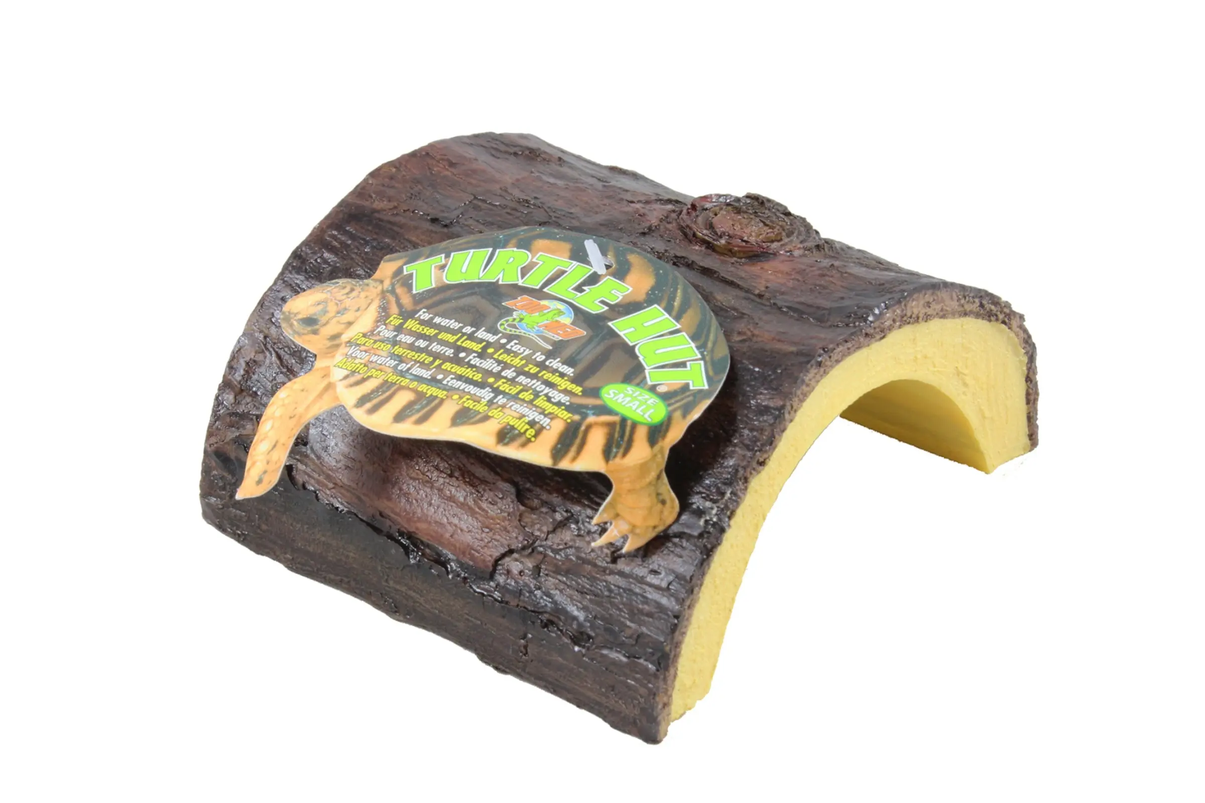 Zoomed Turtle Hut (plant resin product) Small, Kunstharz-Höhle