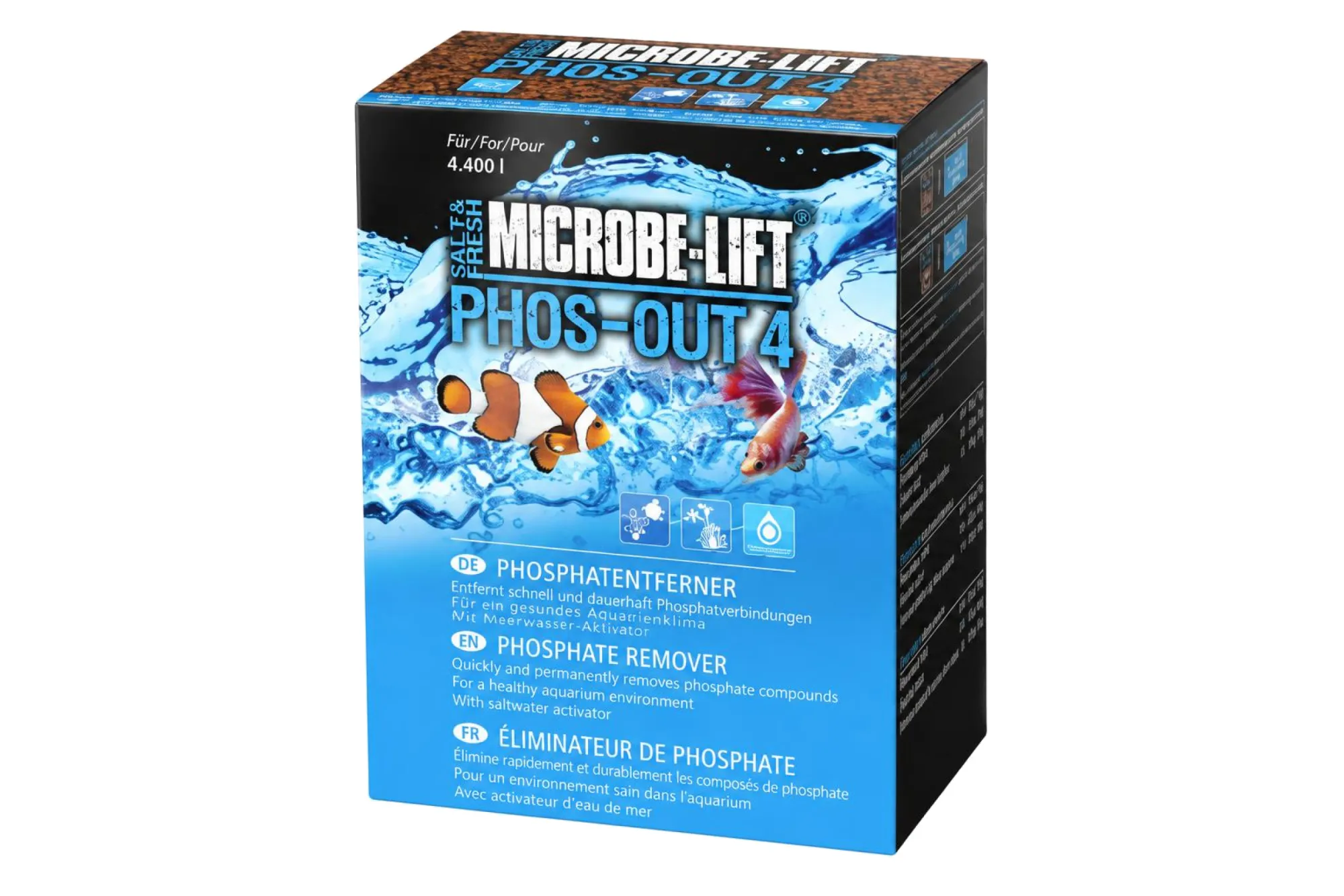 Microbe-Lift PHOS-OUT 4 Granulat 550 g – KI-generierte Abbildung aus Produktreferenz
