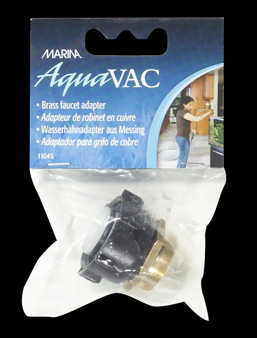 Marina Aqua Vac Wasserhahnadapter aus Messing