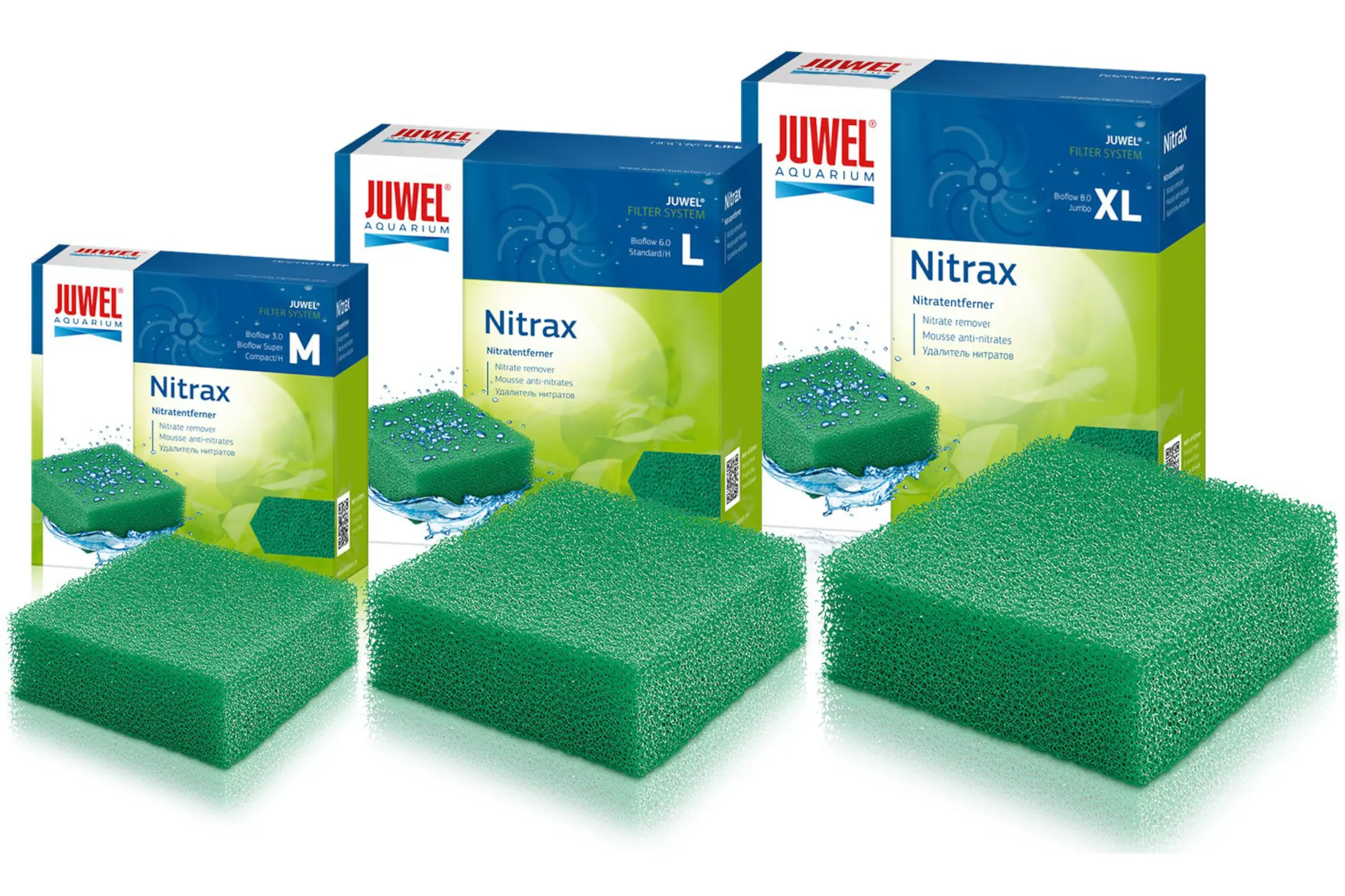 Juwel Nitrax, Nitratentferner-Einsatz, in 3 Größen