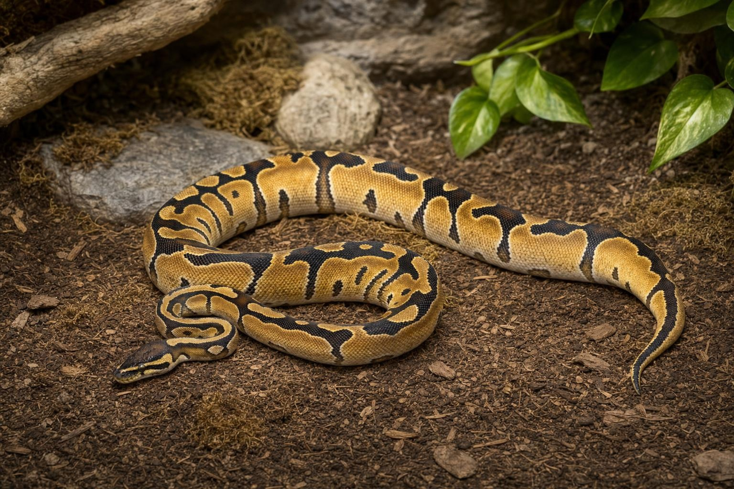 Königspython „Enchi Trick“, Python regius