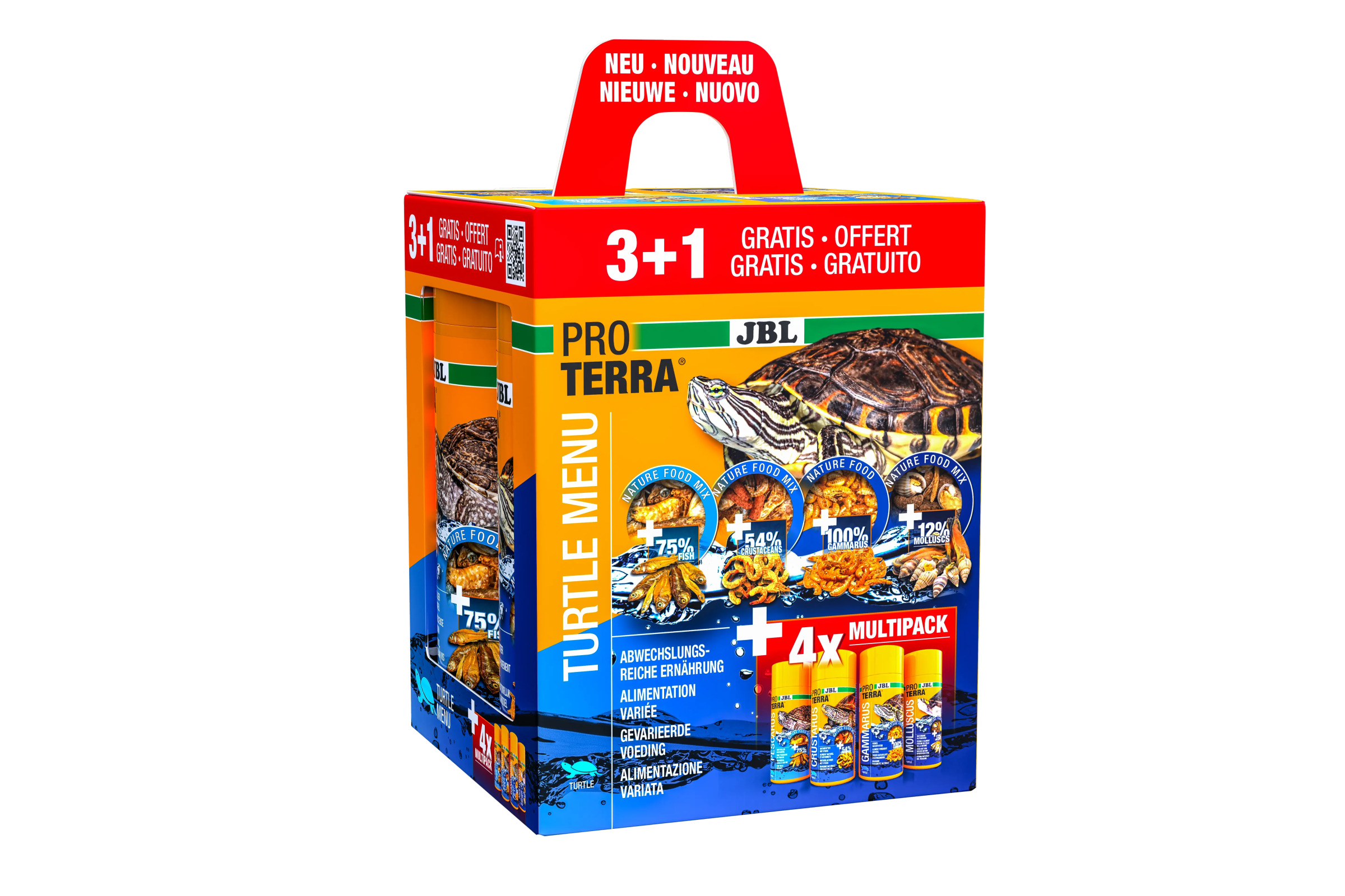 JBL PROTERRA TURTLE Menu 250ml 3+1 – JBL-Herstellerbild