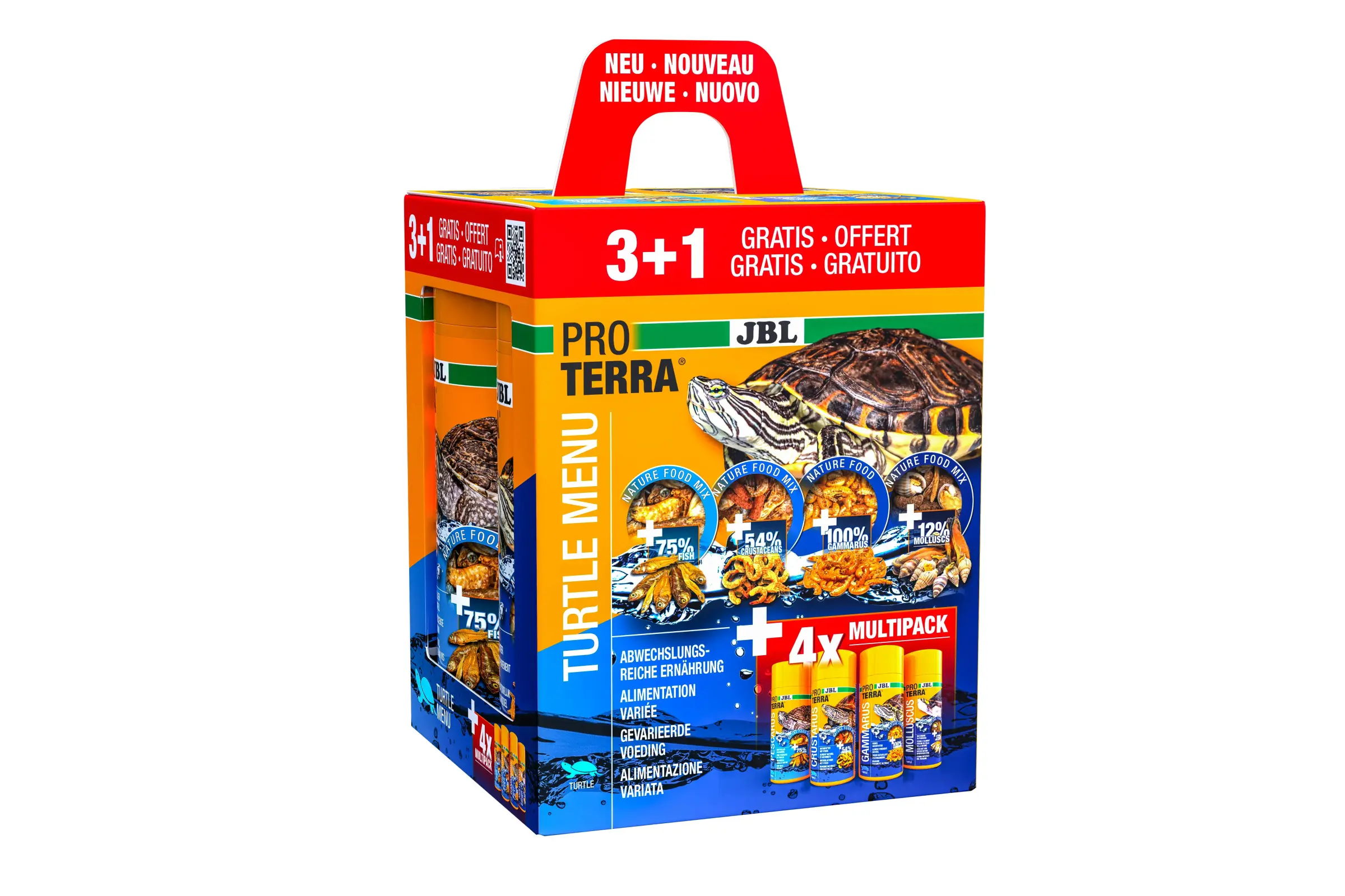 JBL PROTERRA TURTLE Menu 250ml 3+1 – JBL-Herstellerbild