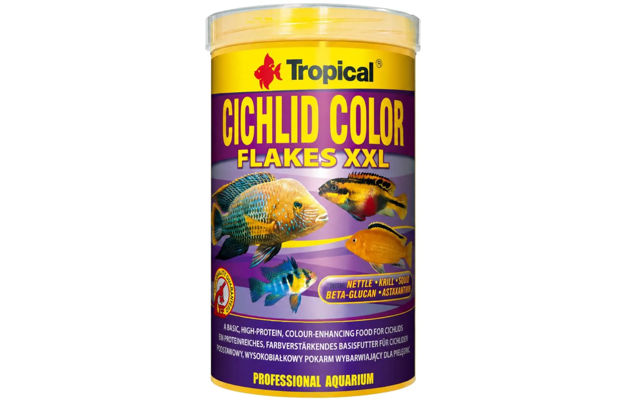 Tropical CICHLID COLOR XXL 5 Liter – KI-generierte Abbildung aus Produktreferenz