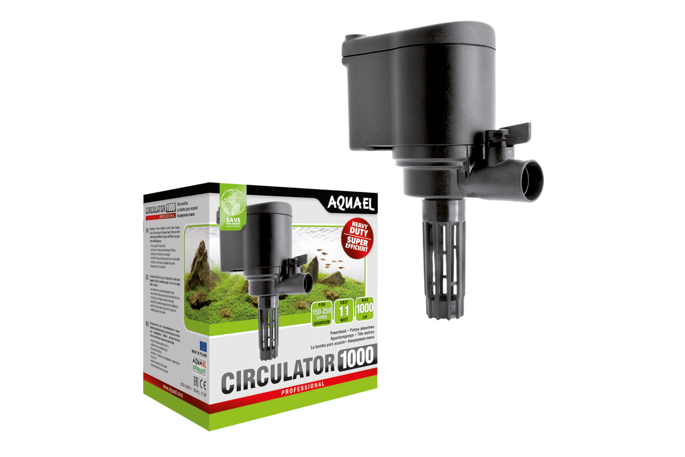 Aquael Pumpe Circulator 1000, Strömungspumpe