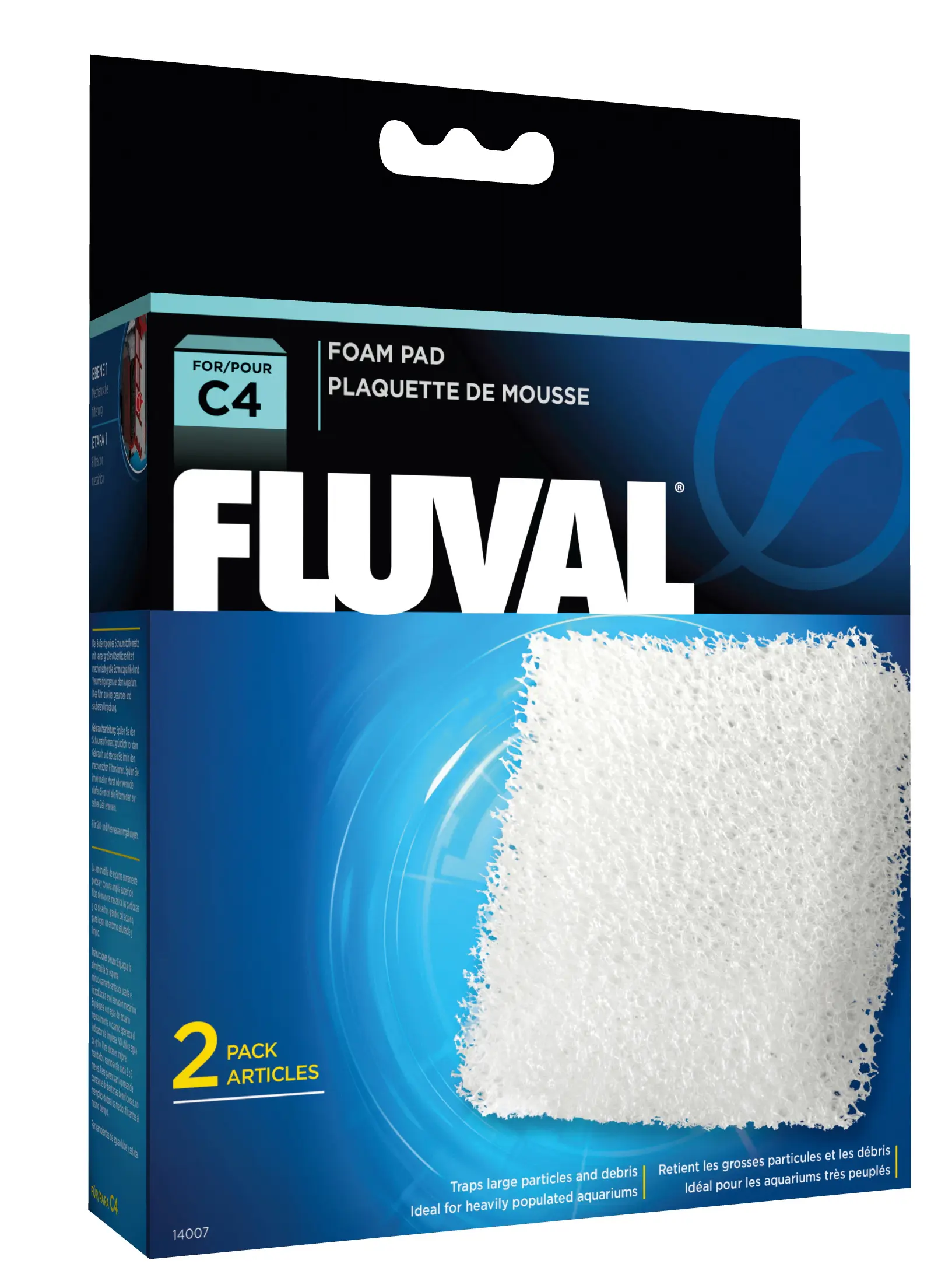 Fluval C4 Schaumstoffpatrone 2er-Pack