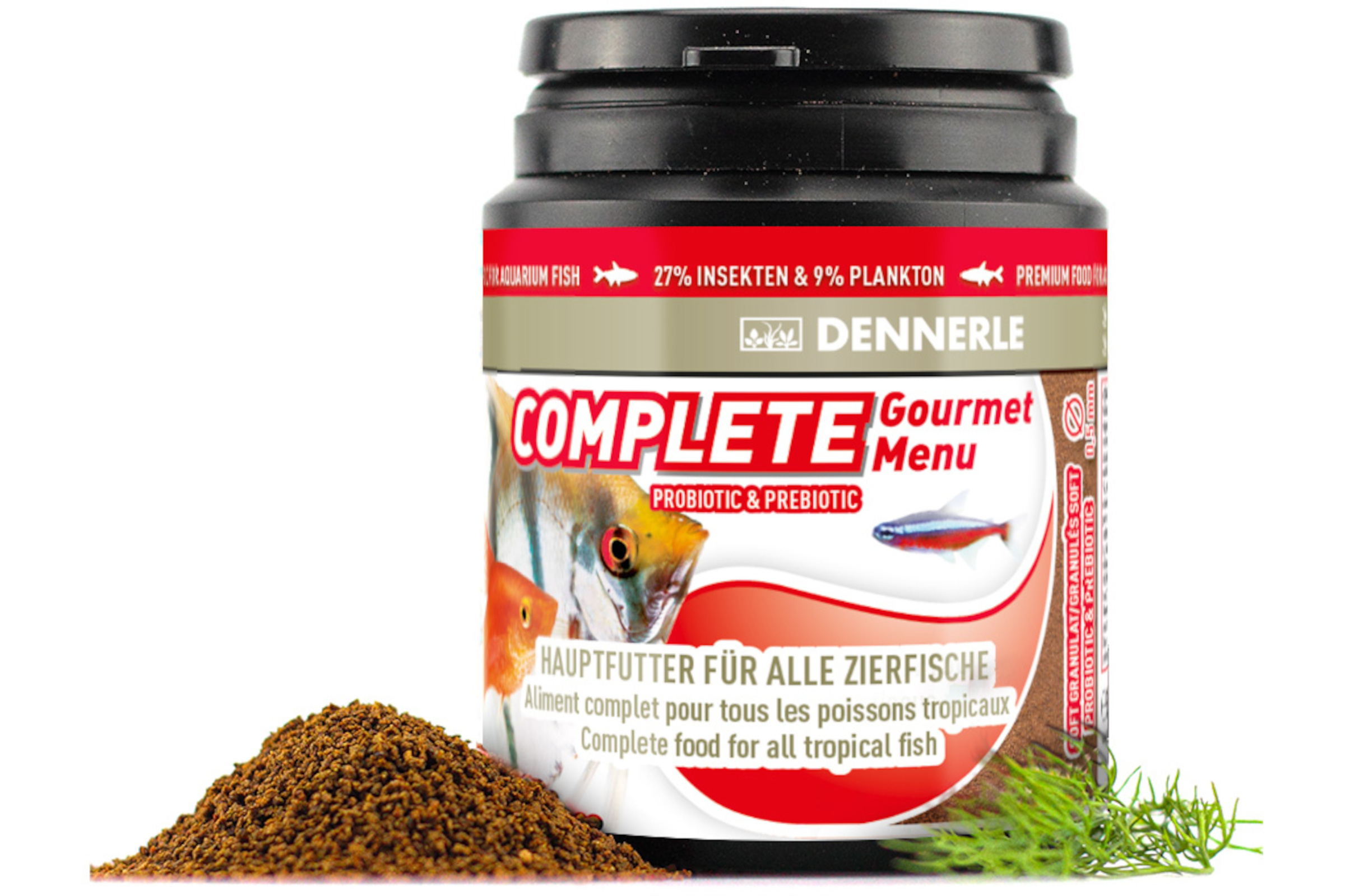 Dennerle Complete Gourmet Menu, Hauptfutter für Zierfische