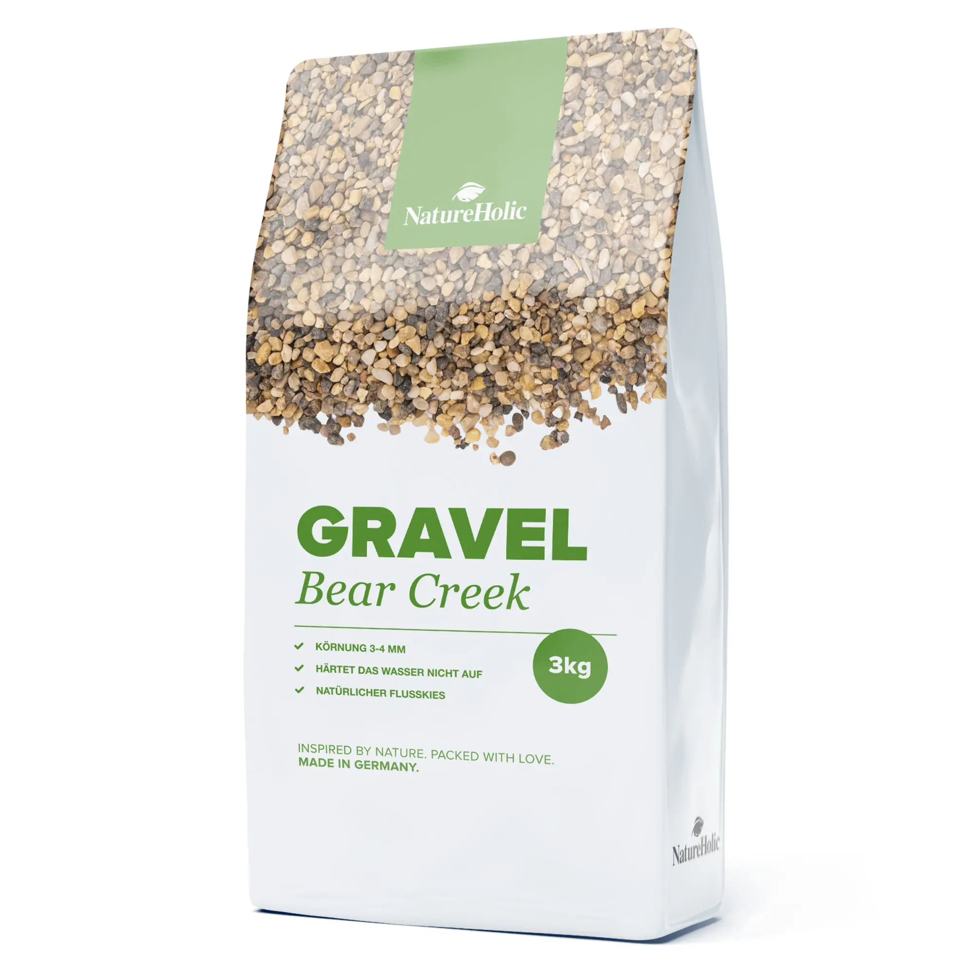 Beutel mit Gravel Bear Creek Aquarienkies, 3 kg