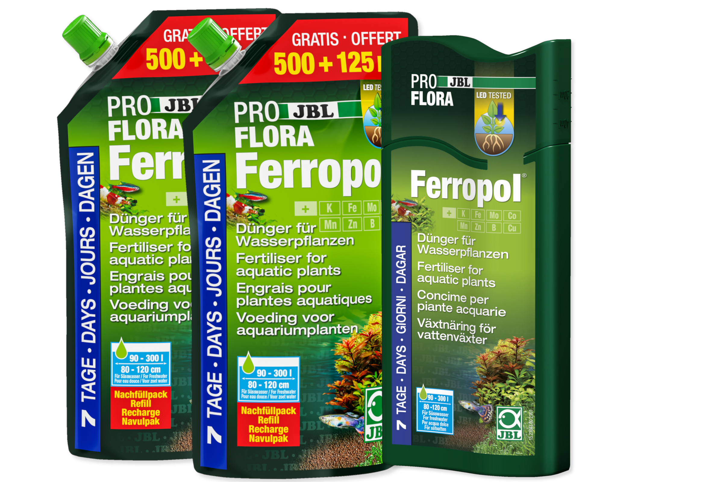 JBL Ferropol Flüssigdünger Nachfüllpack 7 Tage