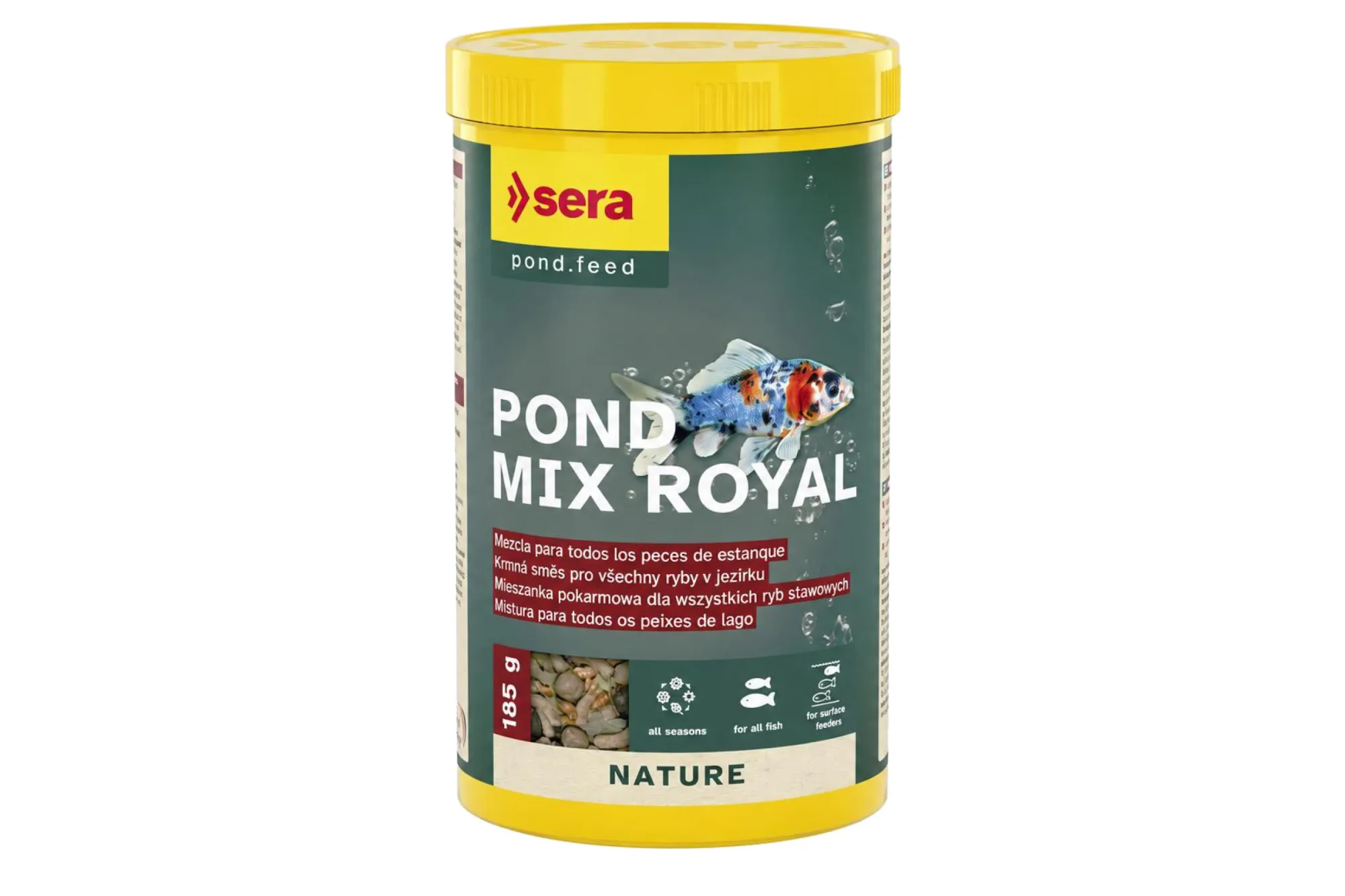 Sera Pond Mix Royal nature 1000 ml – KI-generierte Abbildung aus Produktreferenz