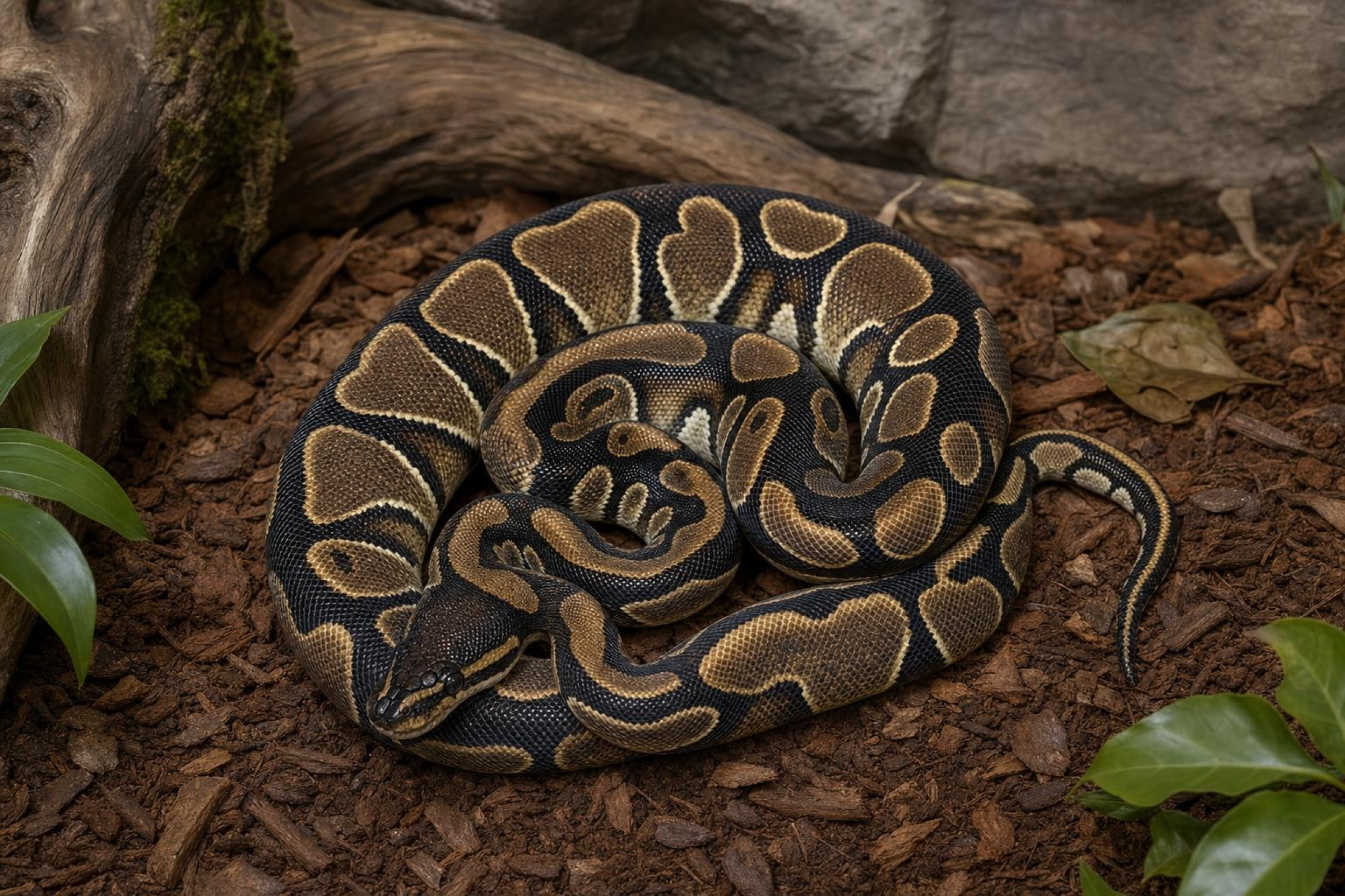 Sugar-Königspython, Python regius