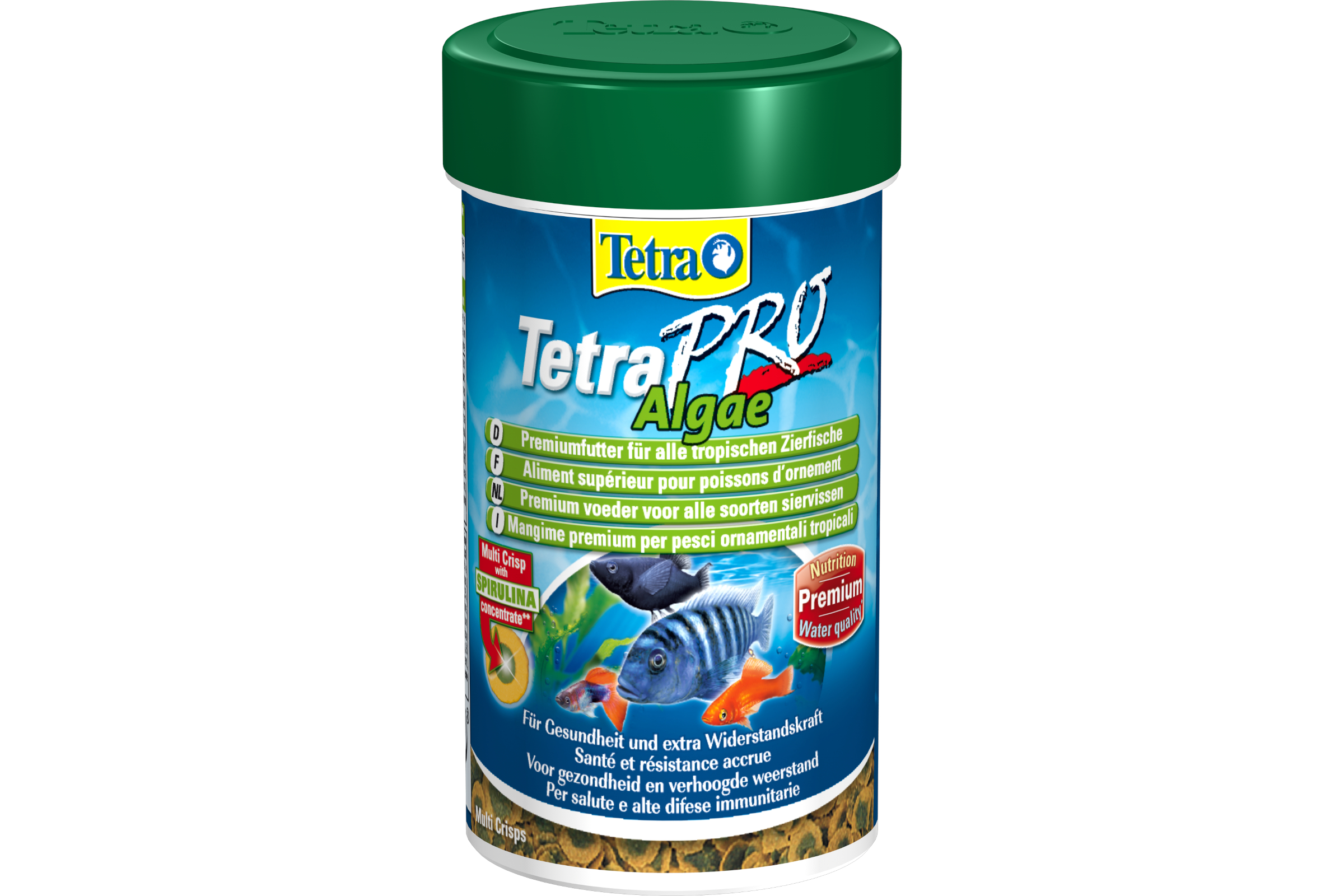 Tetra TetraPro Algae, Crisp-Hauptfutter, in 100 und 500 ml