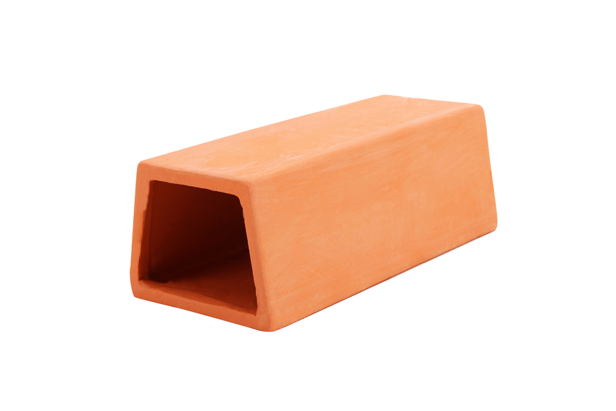 Terrakotta-Tunnel als Versteck für Reptilien