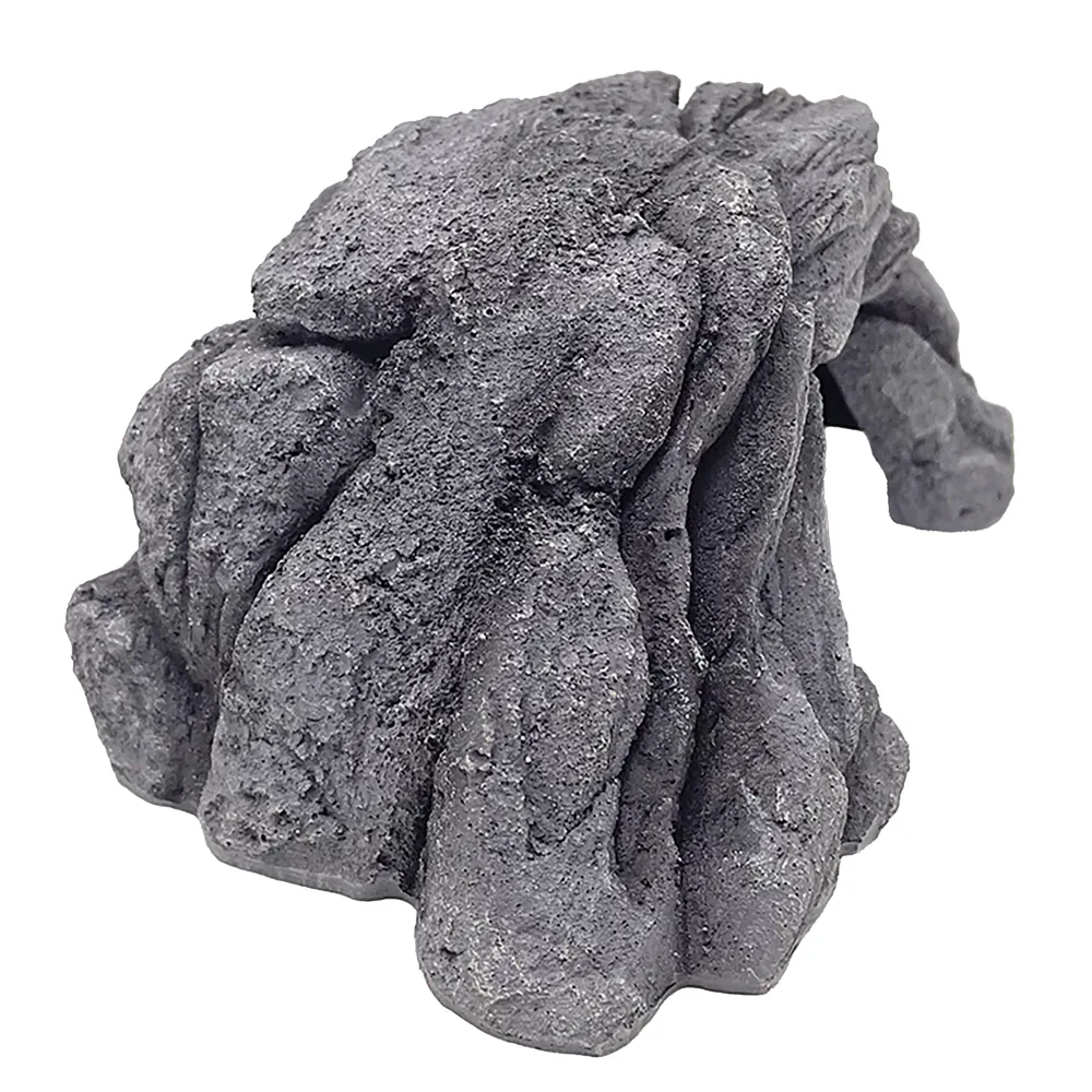 Hobby Rocky Shelter Felsversteck (20 x 13,5 x 8,5 cm) von Hobby – naturnahe, raue Felsstruktur mit abgestuften Farbverläufen; Polyresin-Rückzugszone für Reptilien, Amphibien, Wirbellose und Fische im Terrarium, Aquarium oder Paludarium