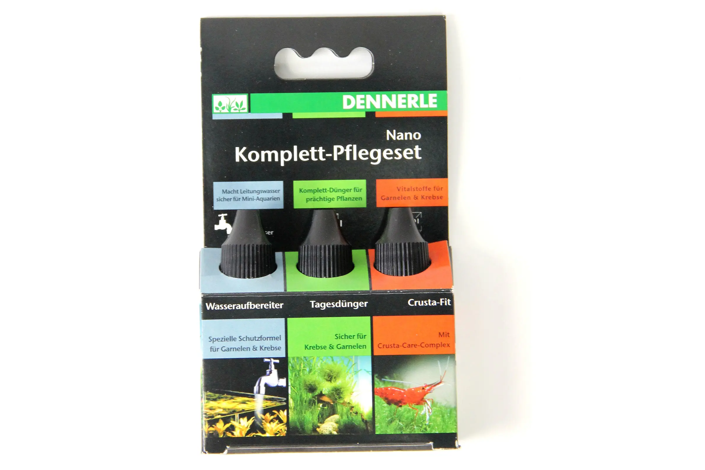 Dennerle Nano Pflegeset (Garnelen), 3x 15 ml (Auslaufartikel)