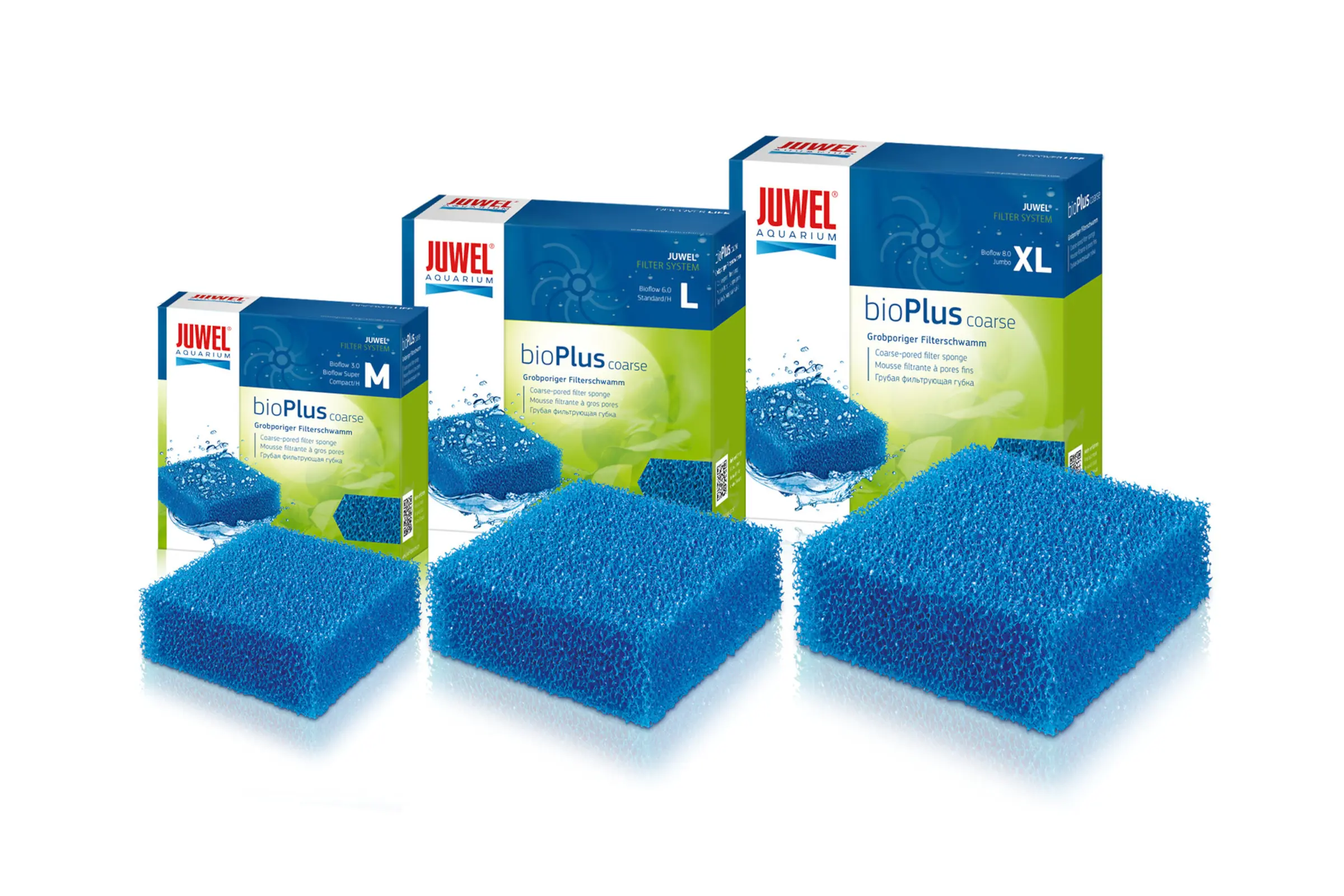 Juwel bioPlus coarse, Filterschwamm grob, in 3 Größen