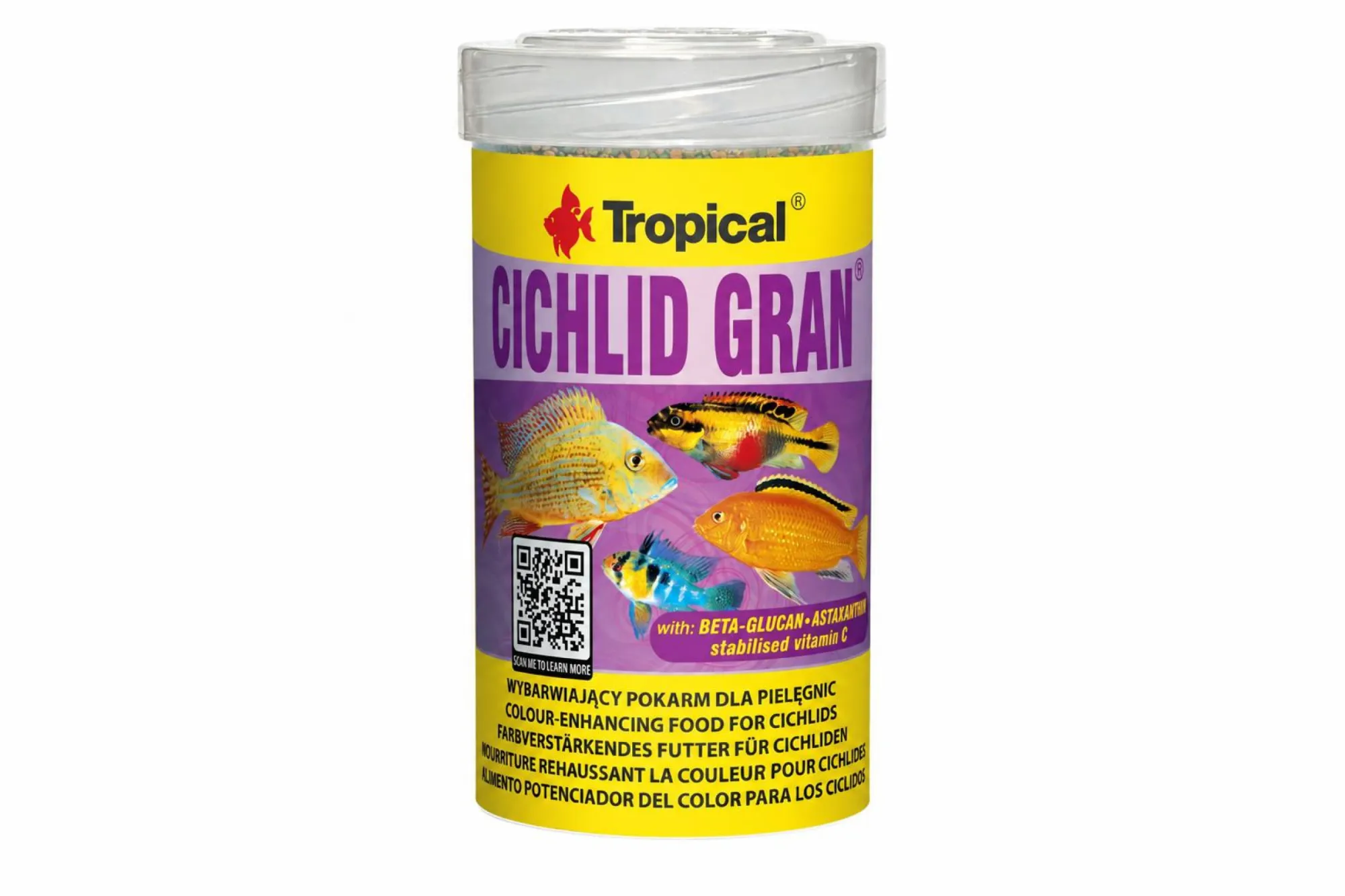 Tropical CICHLID GRAN 100 ml – KI-generierte Abbildung aus Produktreferenz
