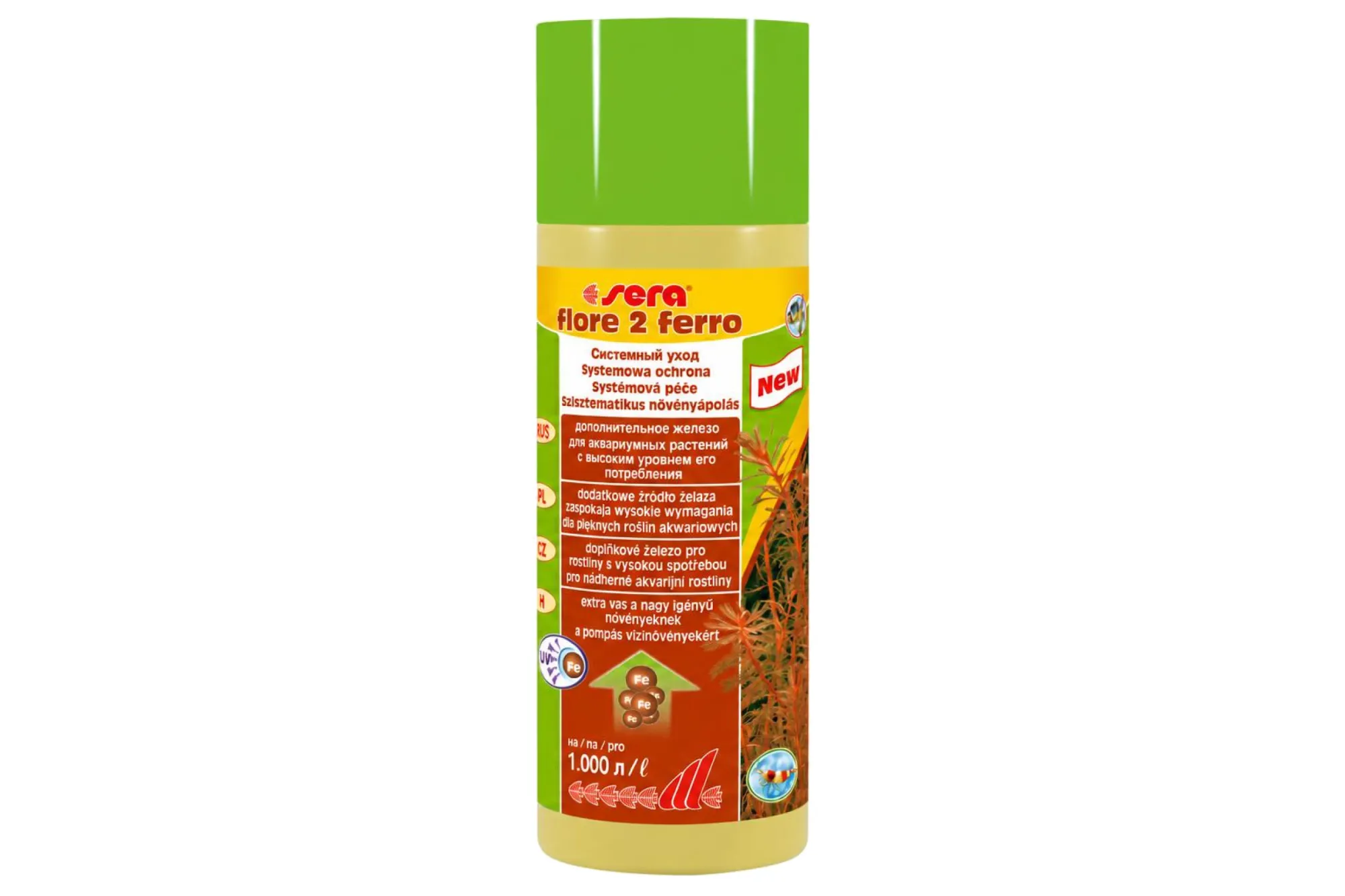 sera flore 2 ferro 250 ml – KI-generierte Abbildung aus Produktreferenz