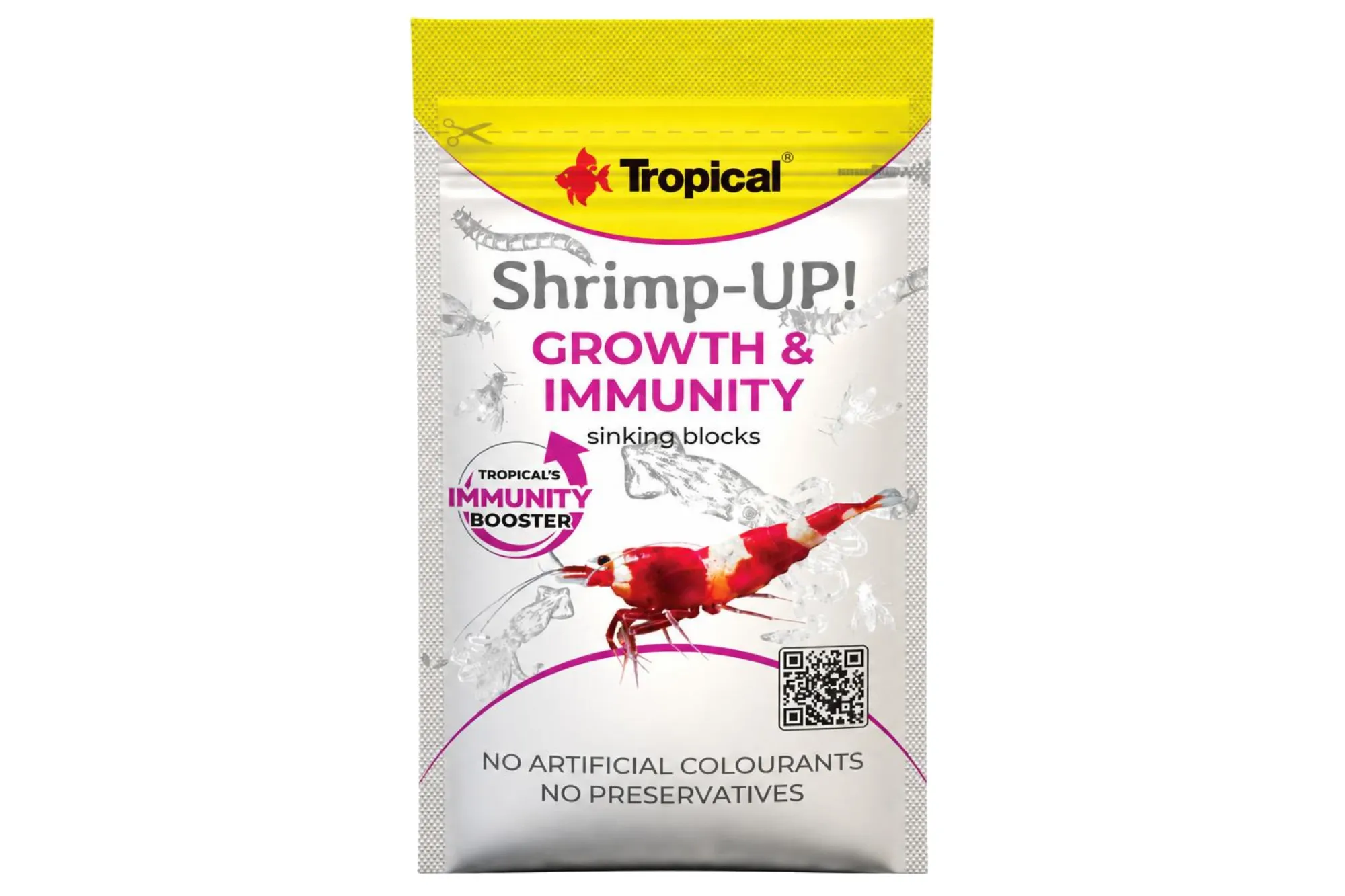 Tropical Shrimp-UP! Growth & Immunity 10 g – KI-generierte Abbildung aus Produktreferenz