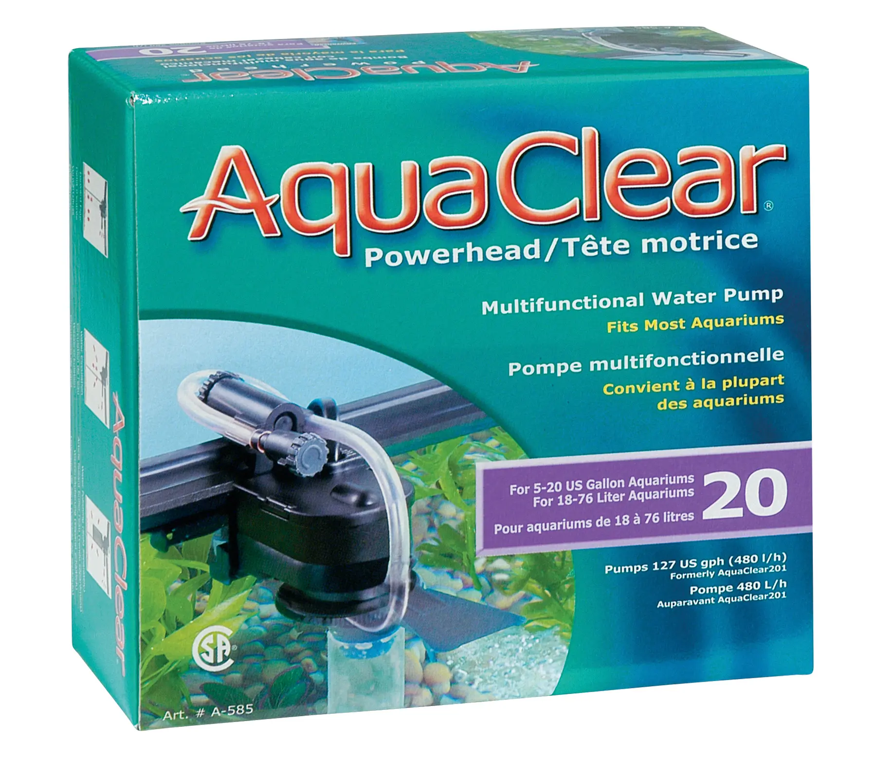 Aqua Clear Powerhead 20
