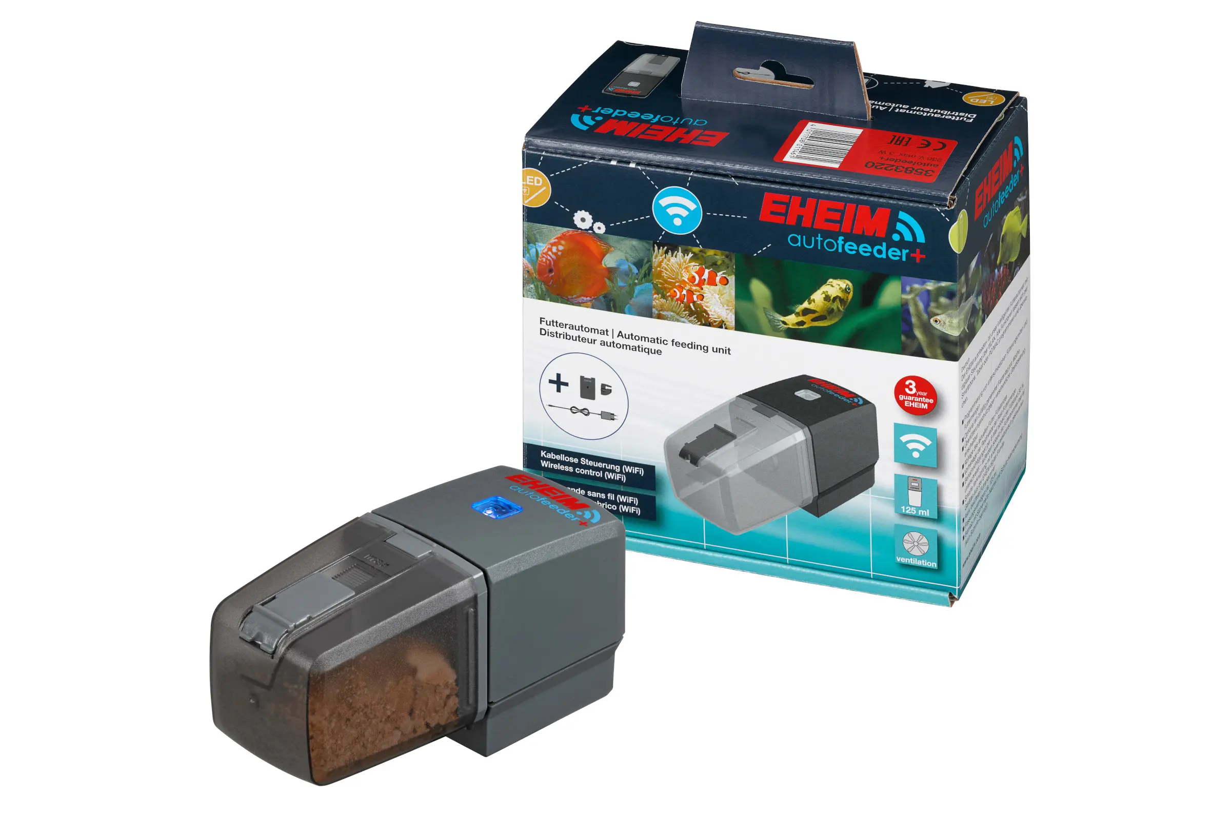 Eheim autofeeder+, Smarter Futterautomat mit WLAN