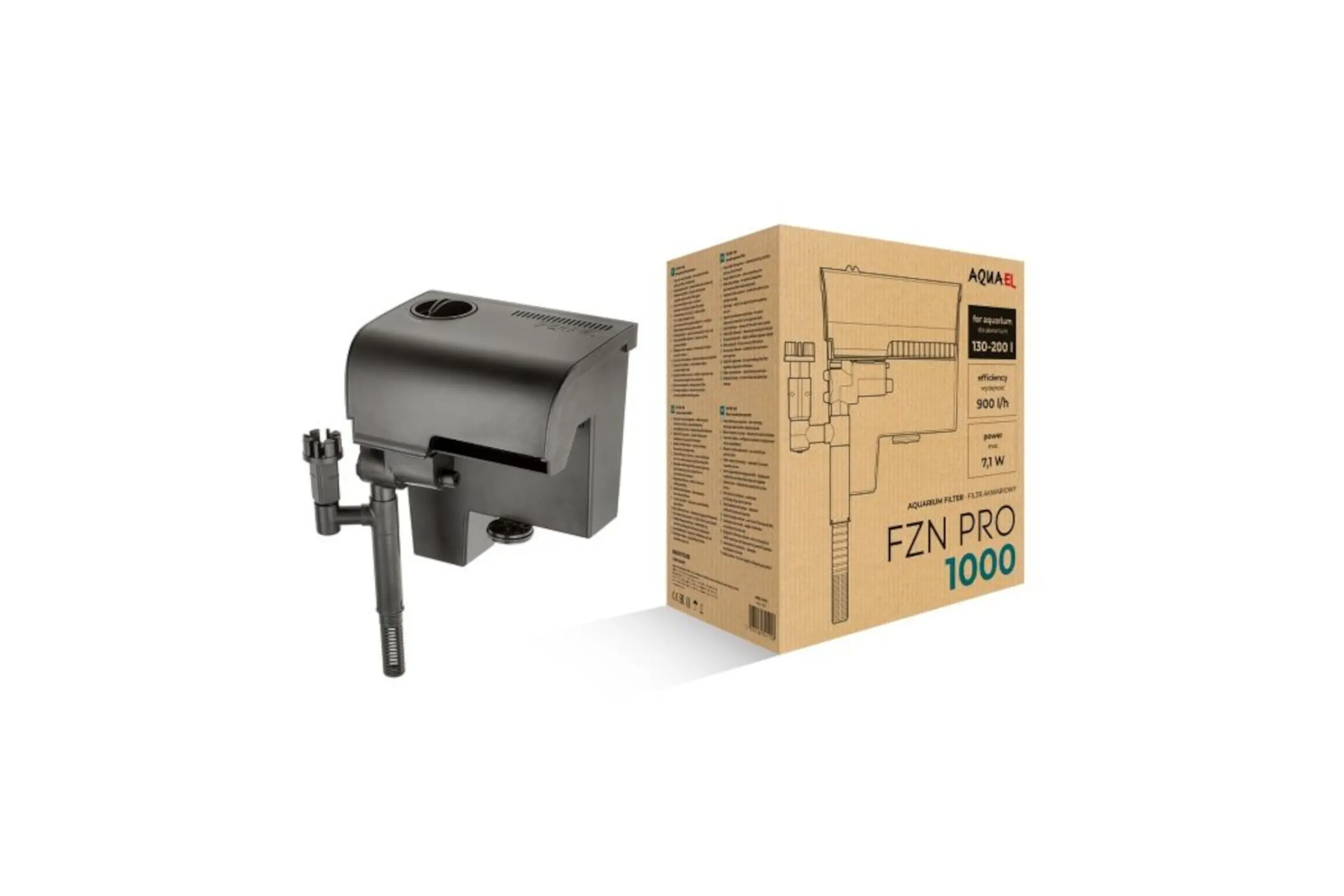 Aquael FZN Pro 1000, Hang-On-Außenfilter