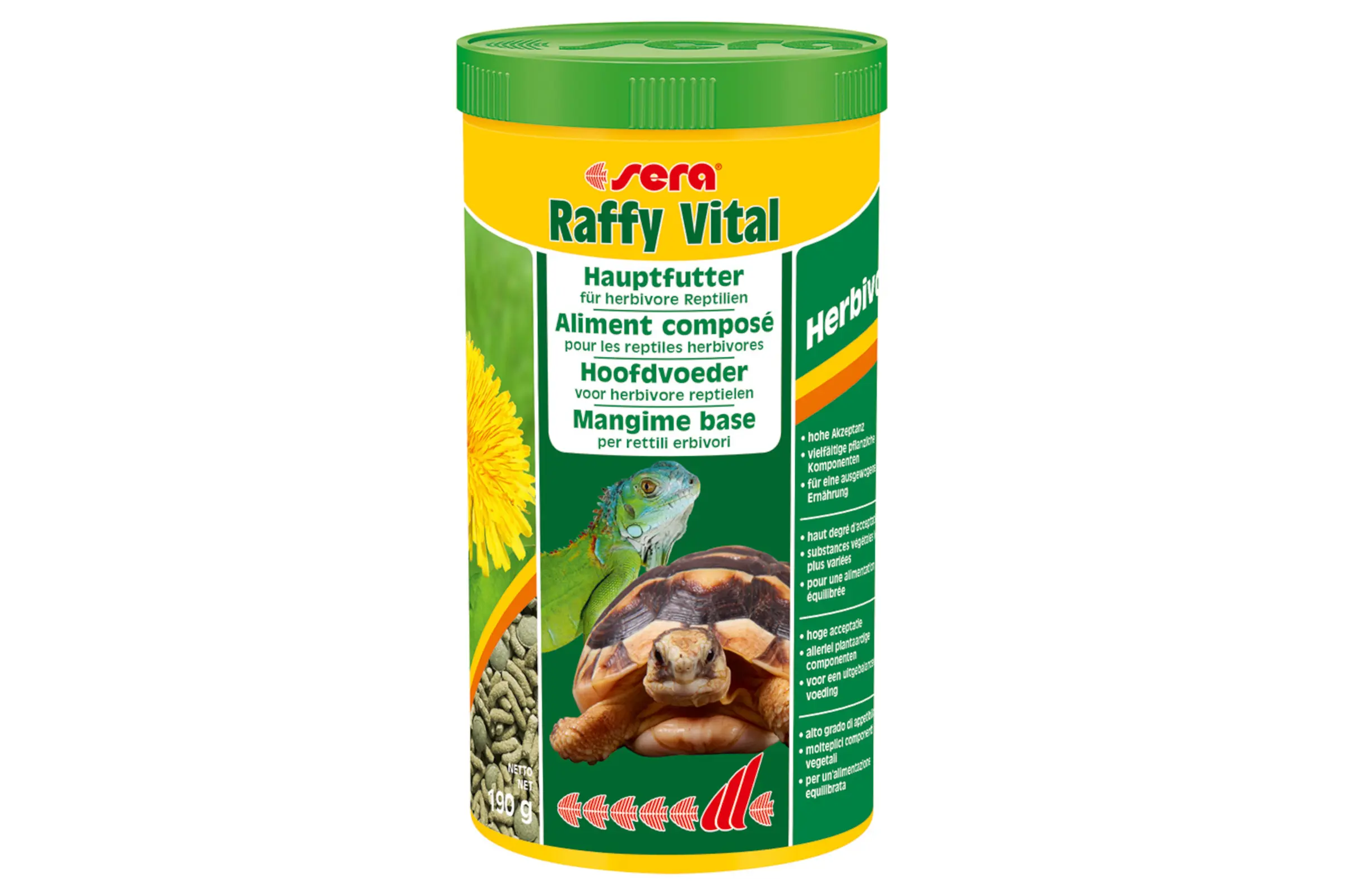 Sera Raffy Vital Nature, Hauptfutter-Sticks, 1 Liter